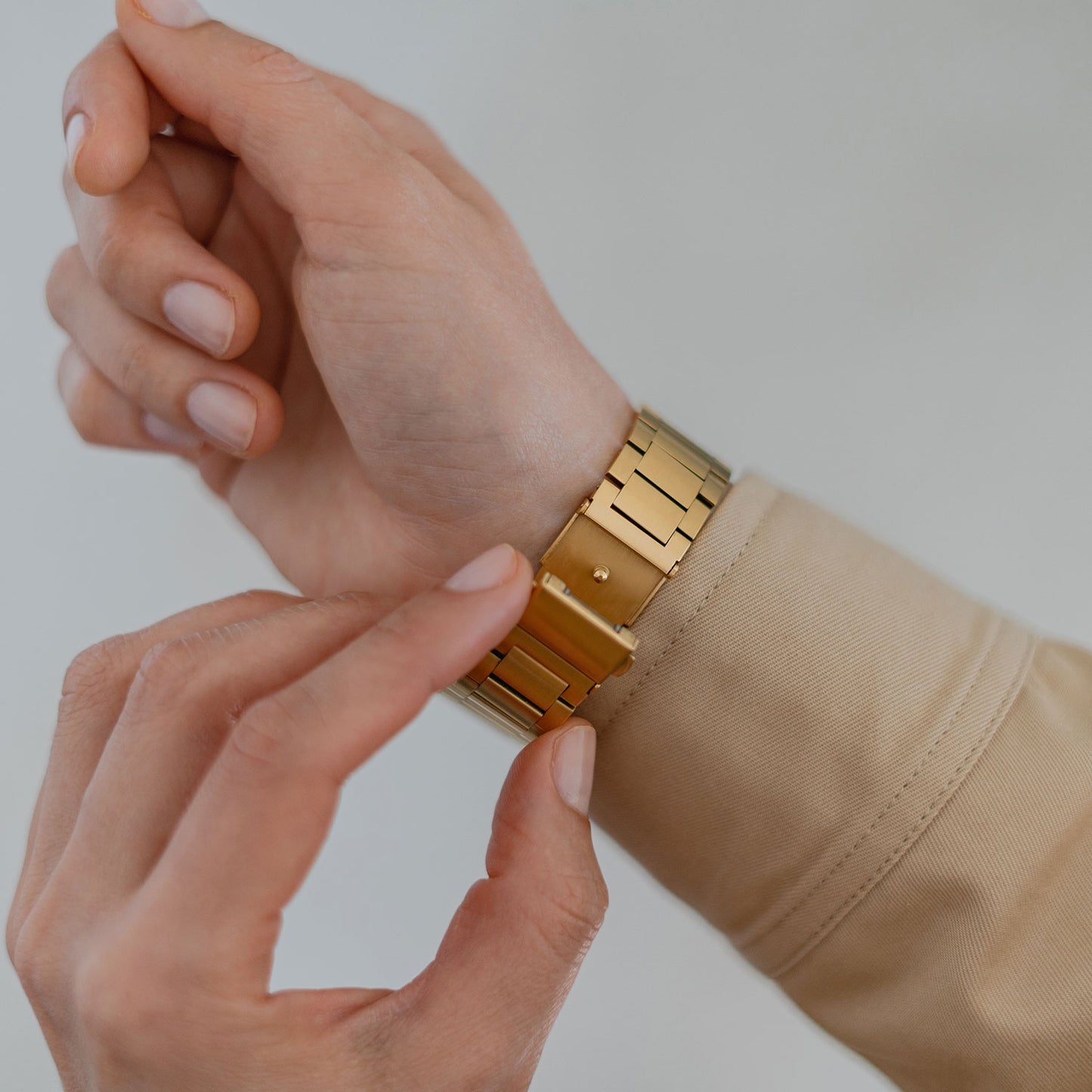 Apple Watch Edelstahl Gliederarmband SLIM EDITION