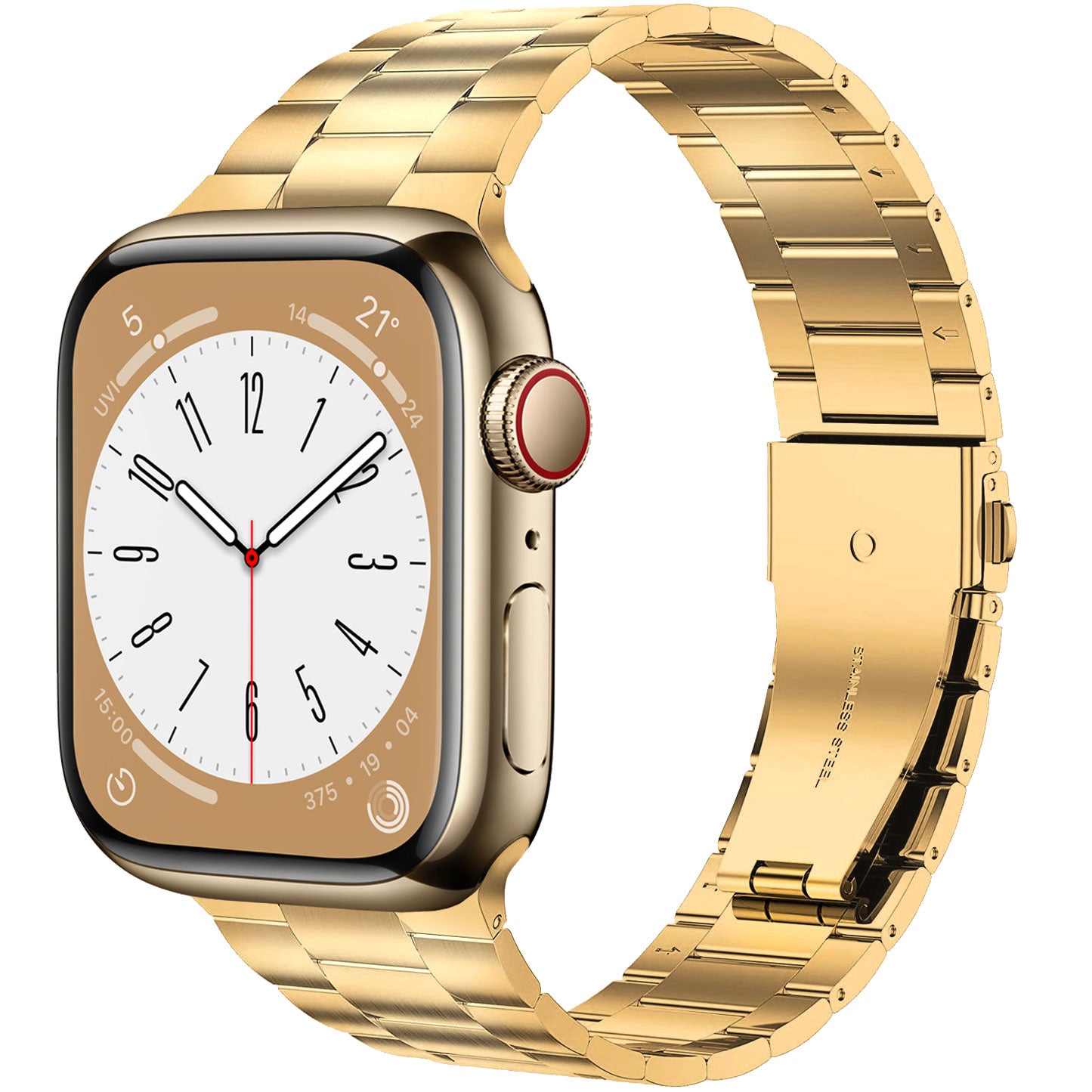 Apple Watch Edelstahl Gliederarmband SLIM EDITION
