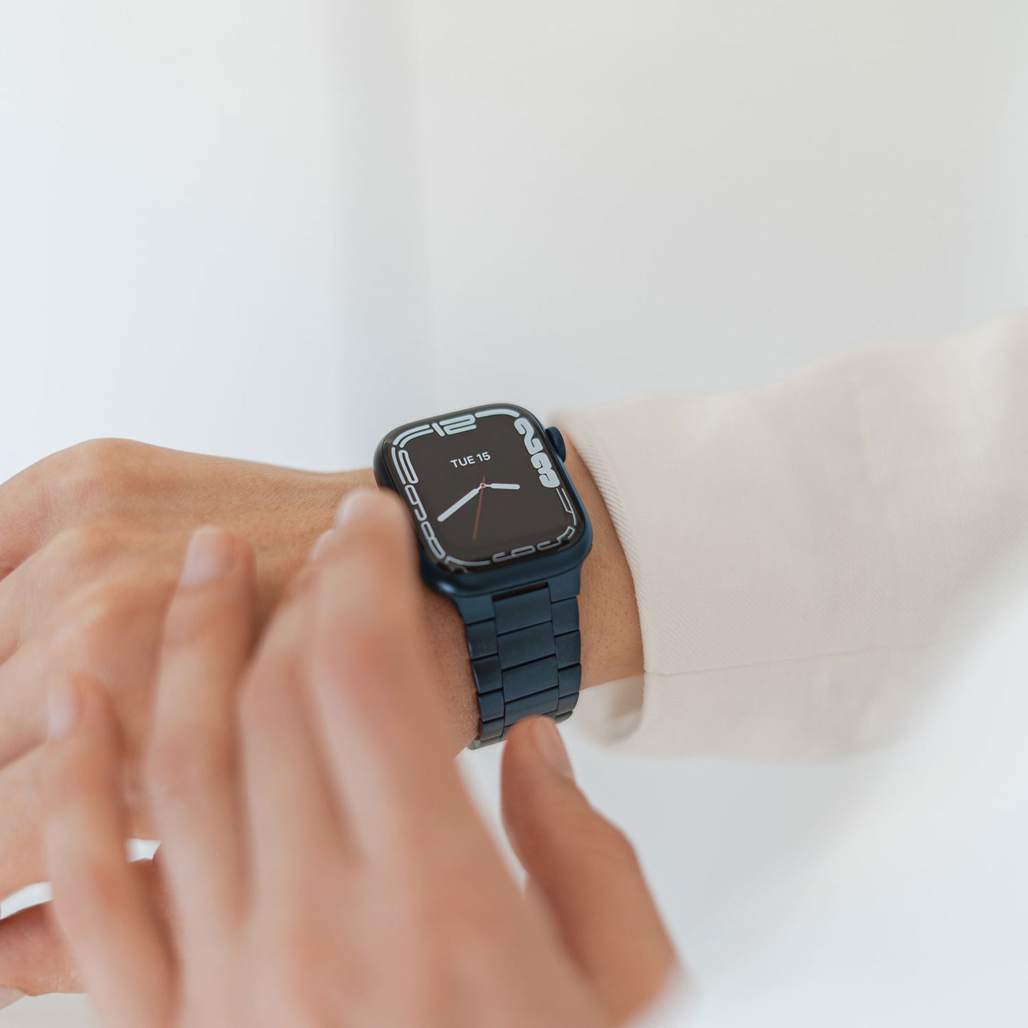 Apple Watch Edelstahl Gliederarmband SLIM EDITION