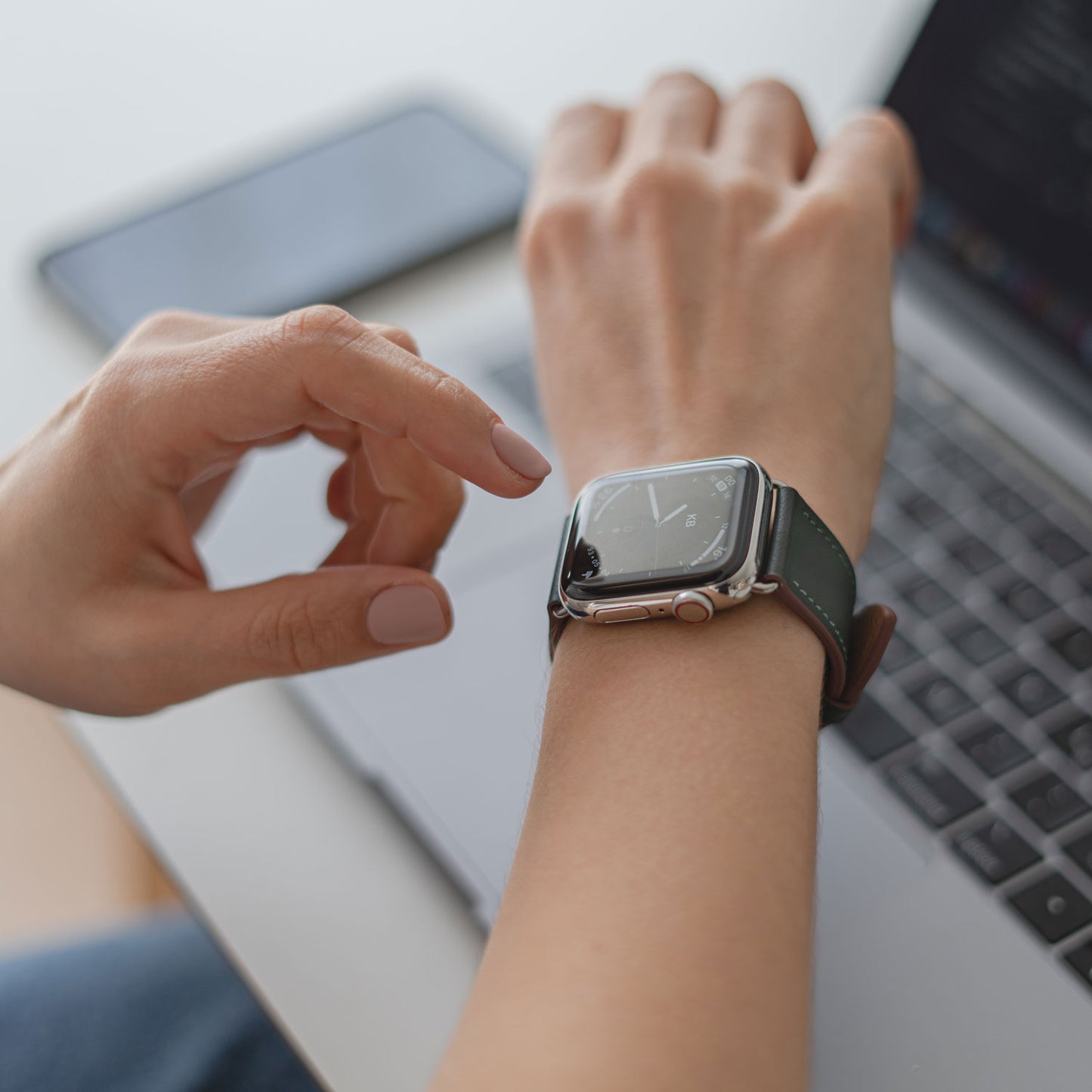 Lederarmband „VERONA“ für Apple Watch