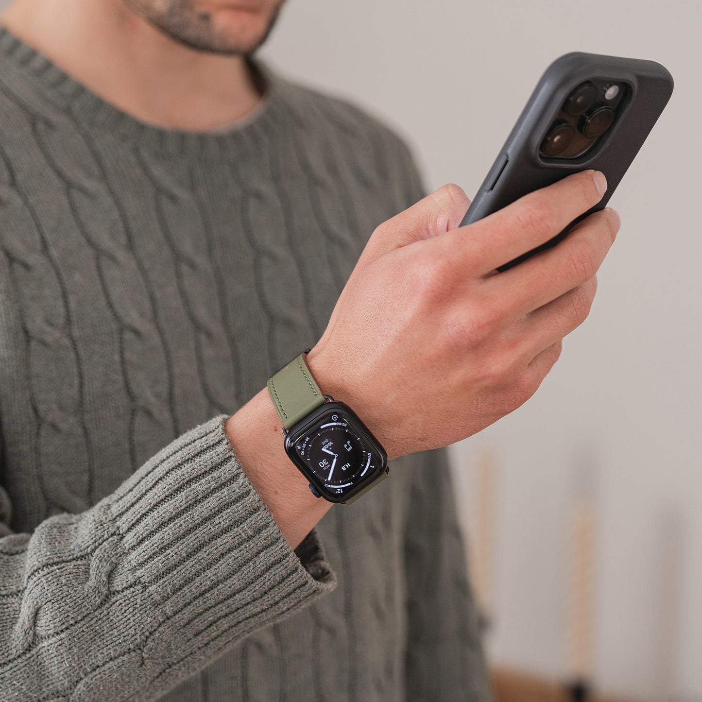 Lederarmband „VERONA“ für Apple Watch