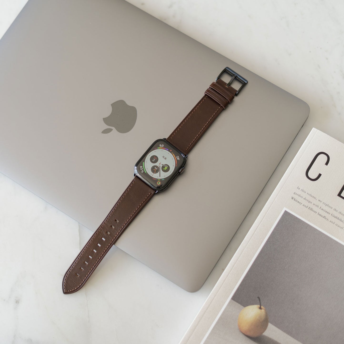 Lederarmband „VERONA“ für Apple Watch