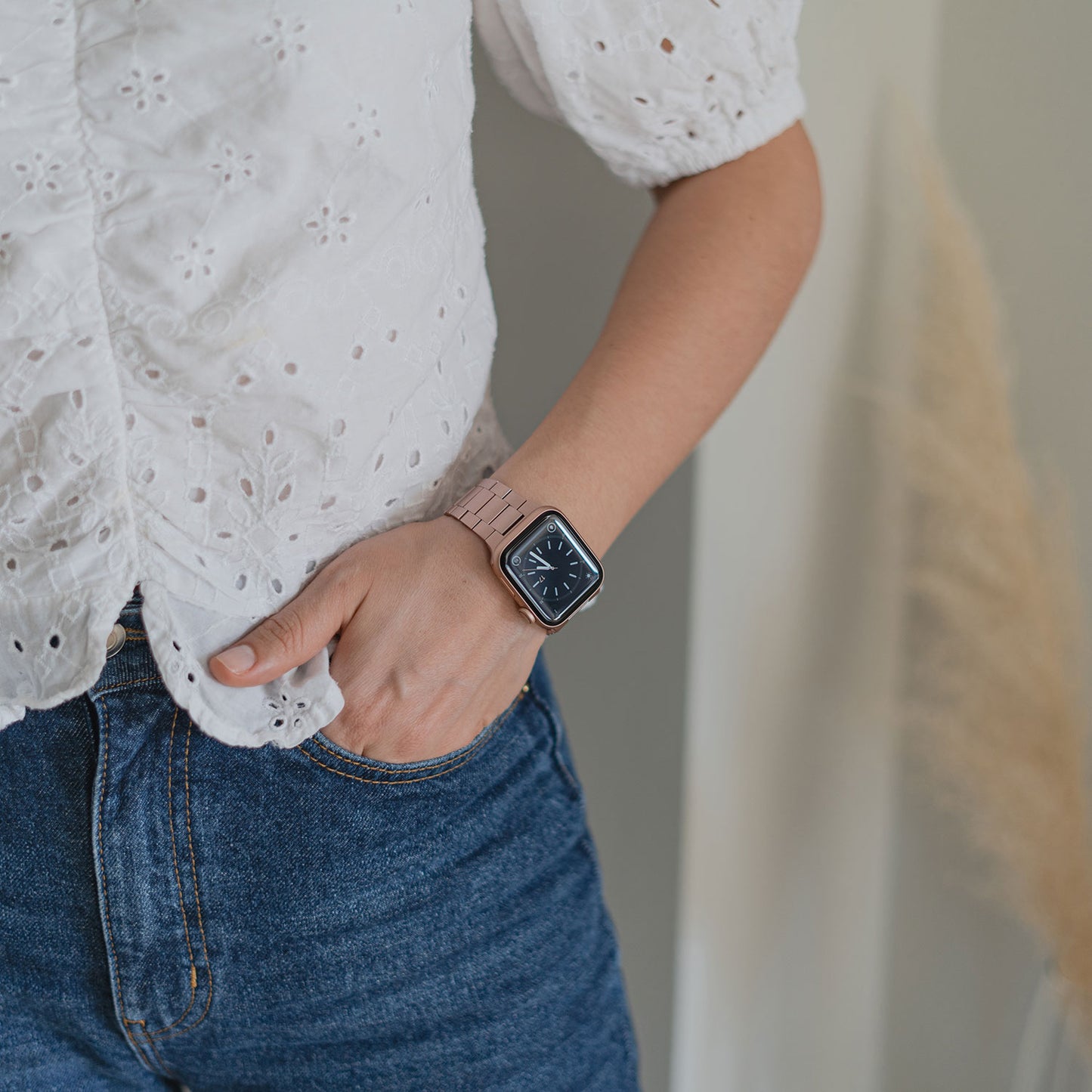 Apple Watch Edelstahl Gliederarmband SLIM EDITION