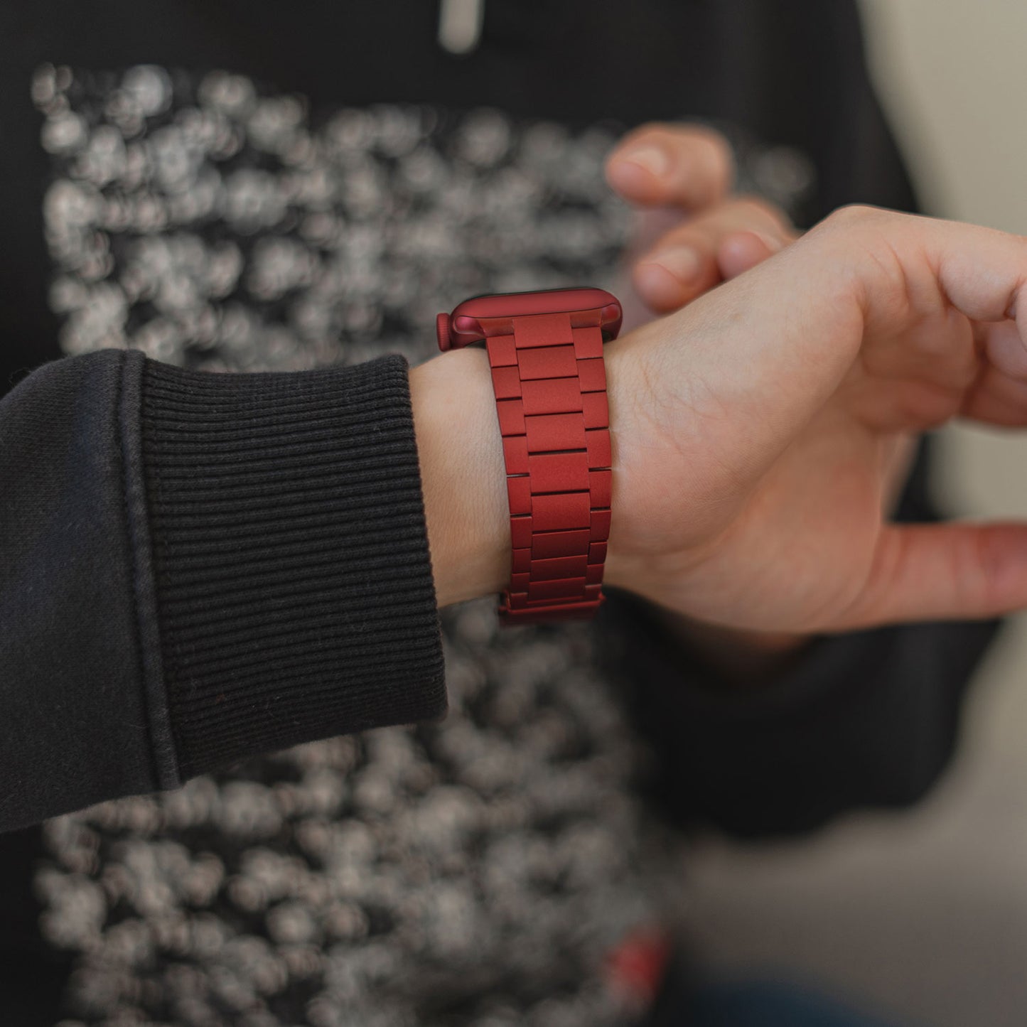 Apple Watch Edelstahl Gliederarmband SLIM EDITION