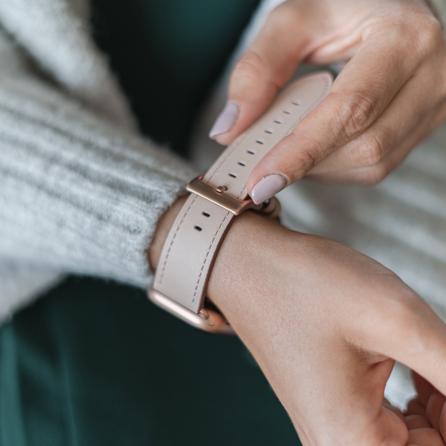 Lederarmband „VERONA“ für Apple Watch
