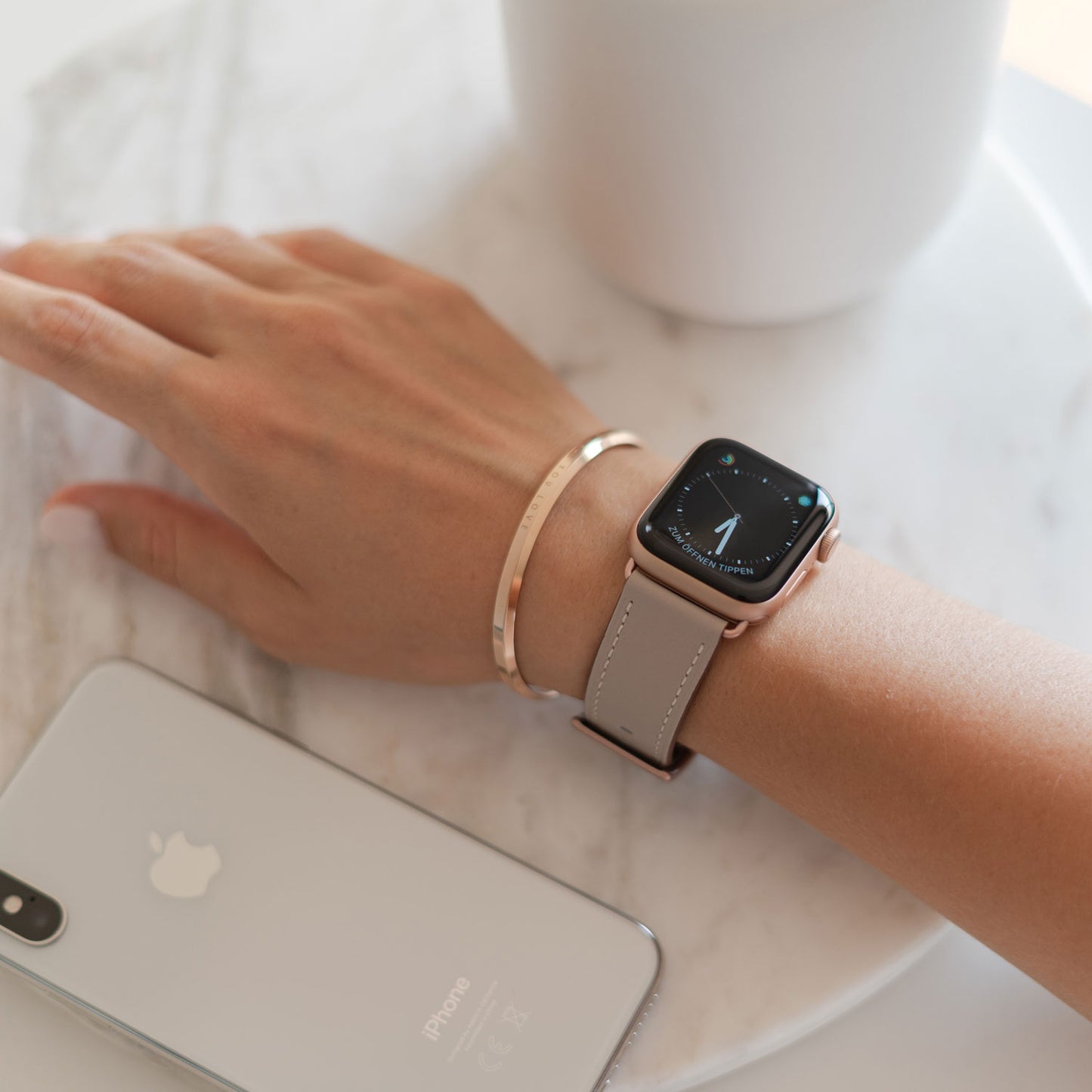 Lederarmband „VERONA“ für Apple Watch