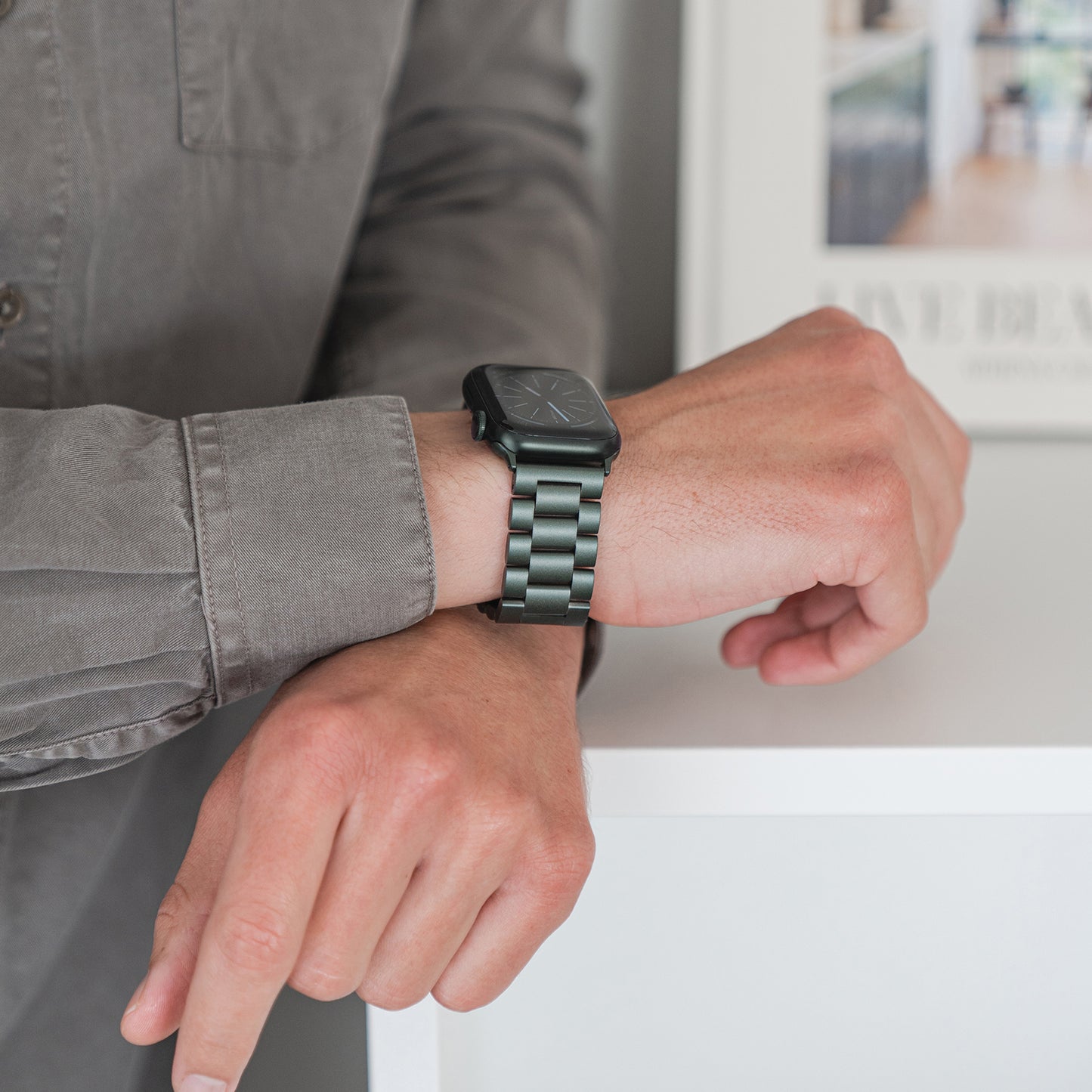 Apple Watch PREMIUM Edelstahl Armband