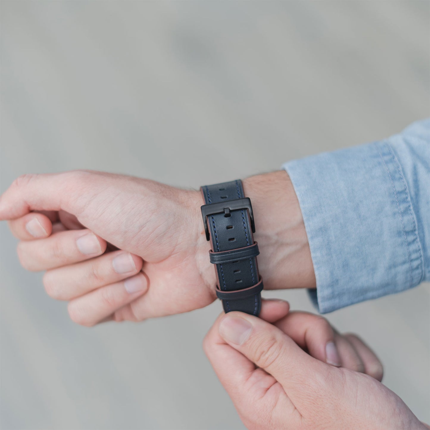 Lederarmband „VERONA“ für Apple Watch