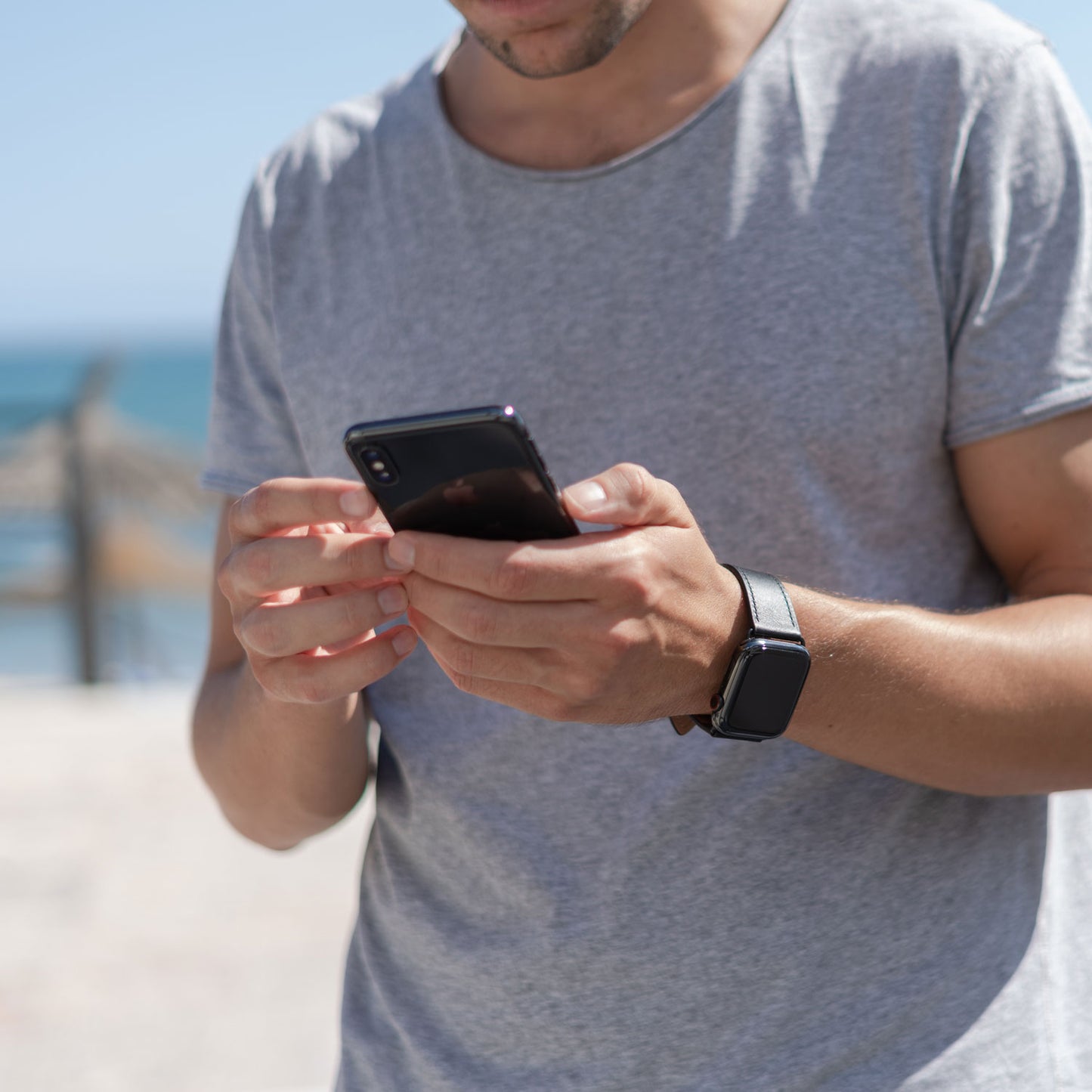 Lederarmband „VERONA“ für Apple Watch
