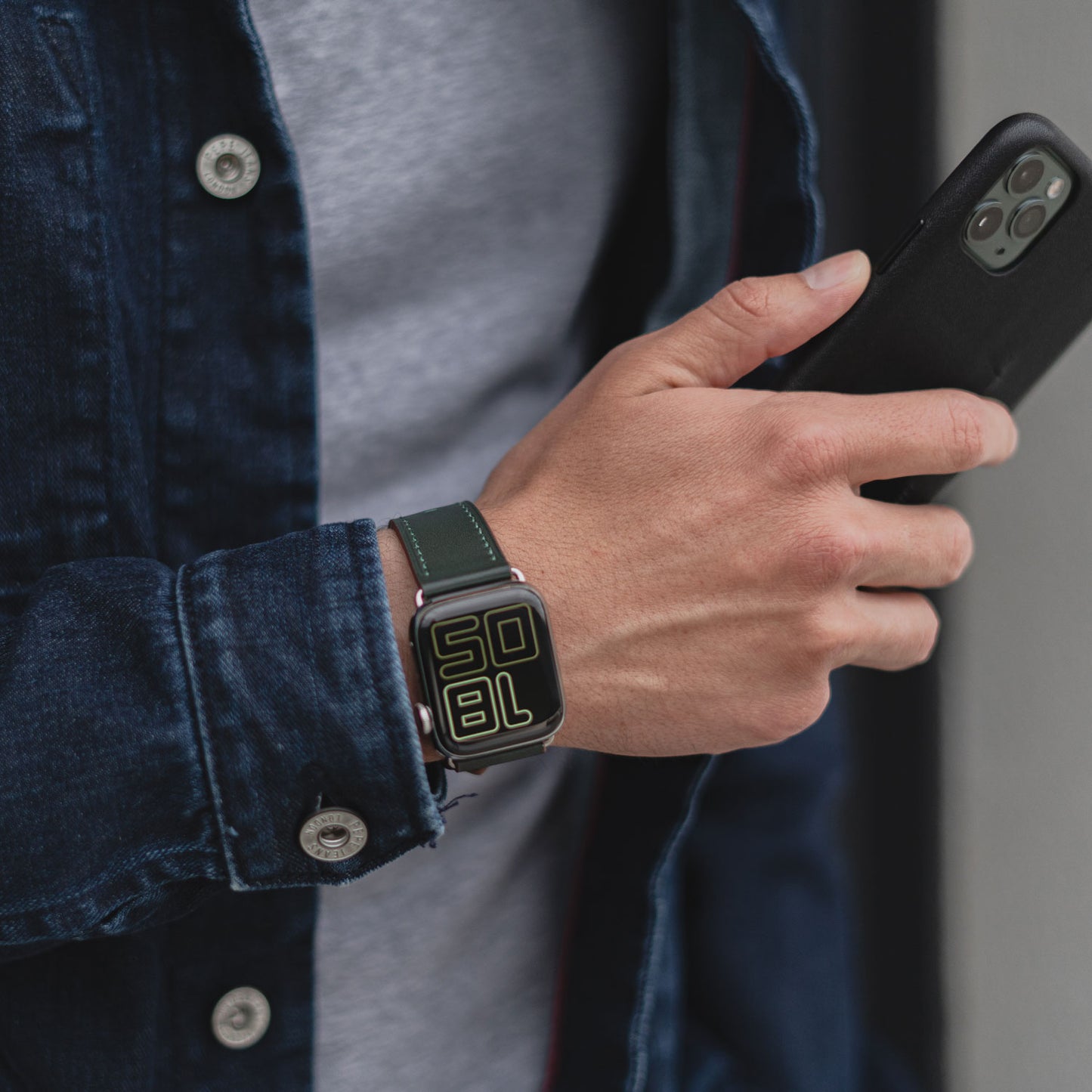 Lederarmband „VERONA“ für Apple Watch