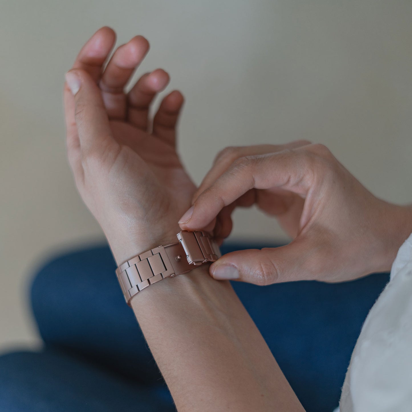 Apple Watch Edelstahl Gliederarmband SLIM EDITION