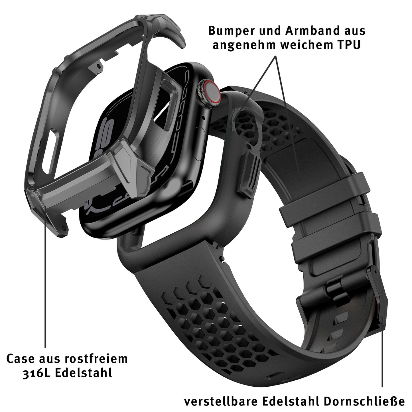 Aviato RUGGED EXPLORER Armband für Apple Watch