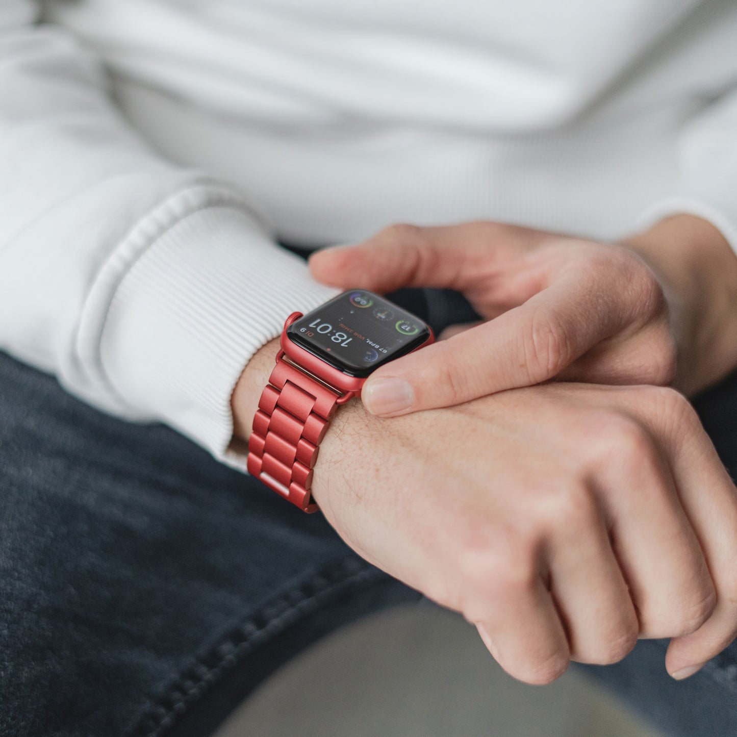 Apple Watch PREMIUM Edelstahl Armband