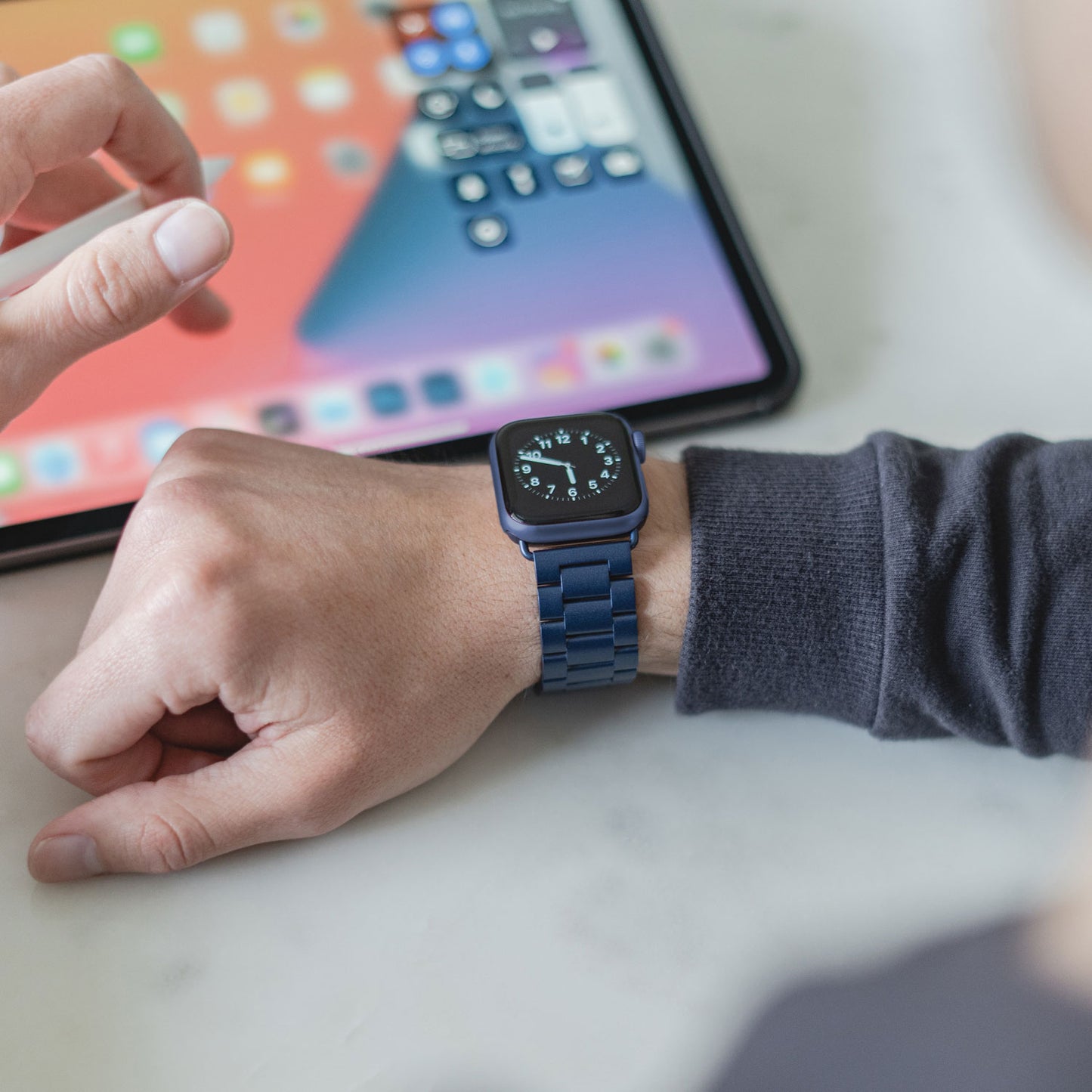 Apple Watch PREMIUM Edelstahl Armband