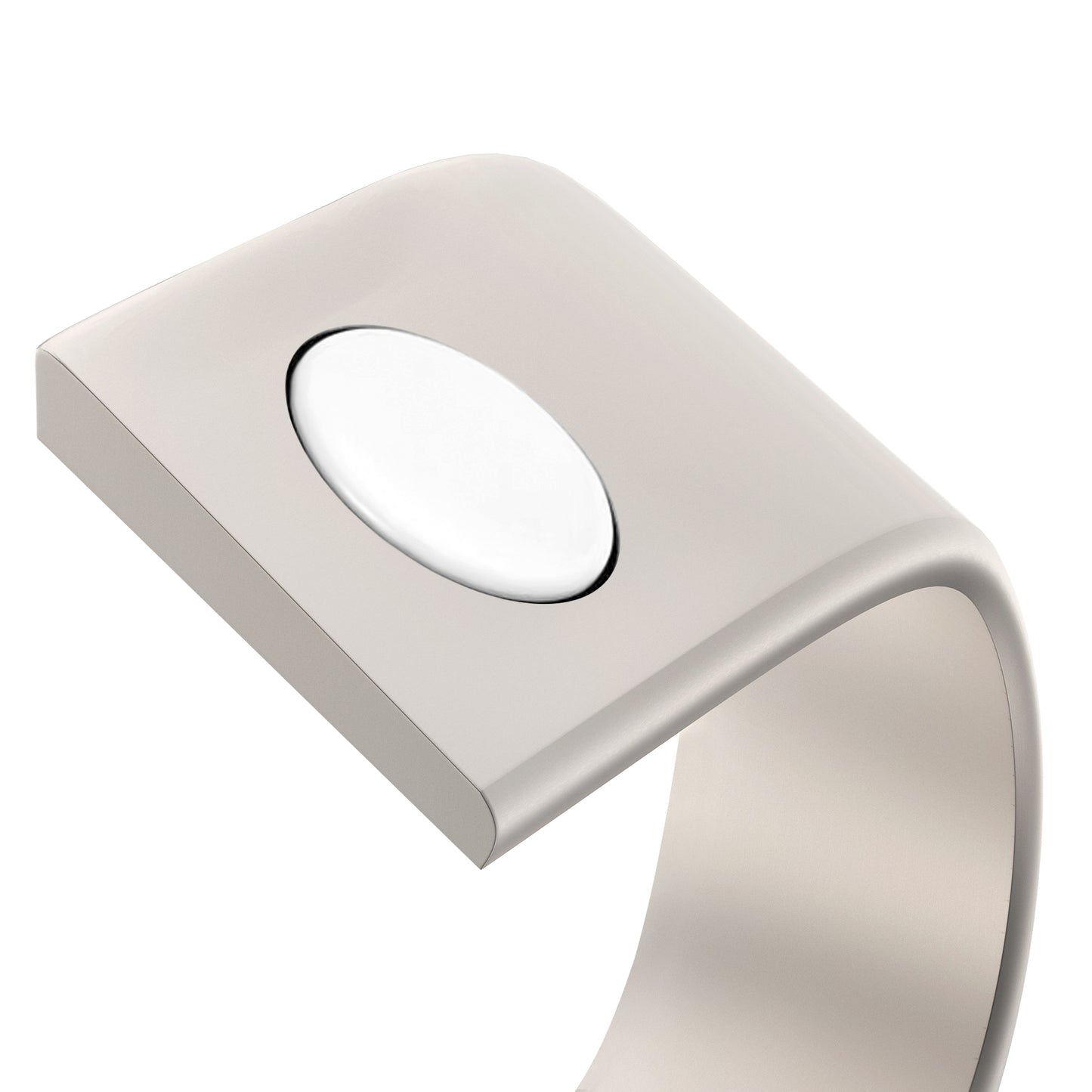 arktisband Aluminium Apple Watch Ultra Ständer - Titanfarben