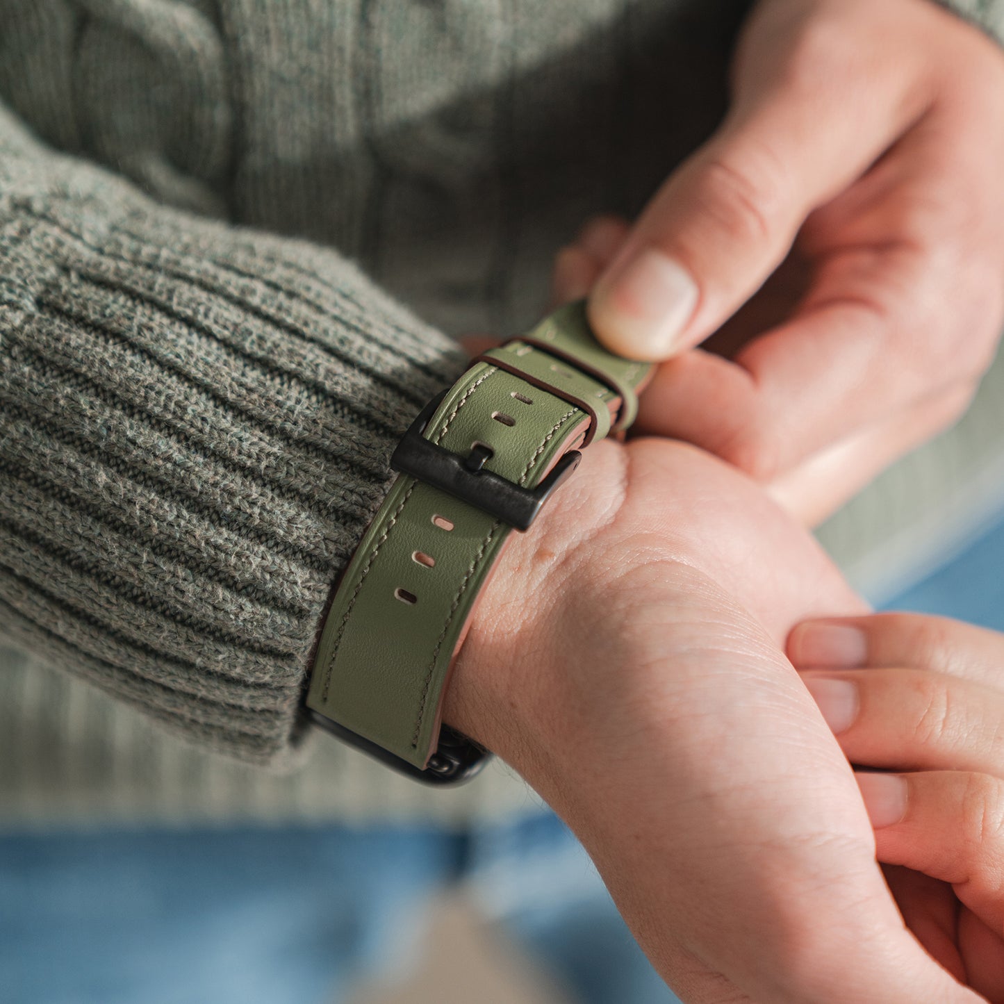 Lederarmband „VERONA“ für Apple Watch