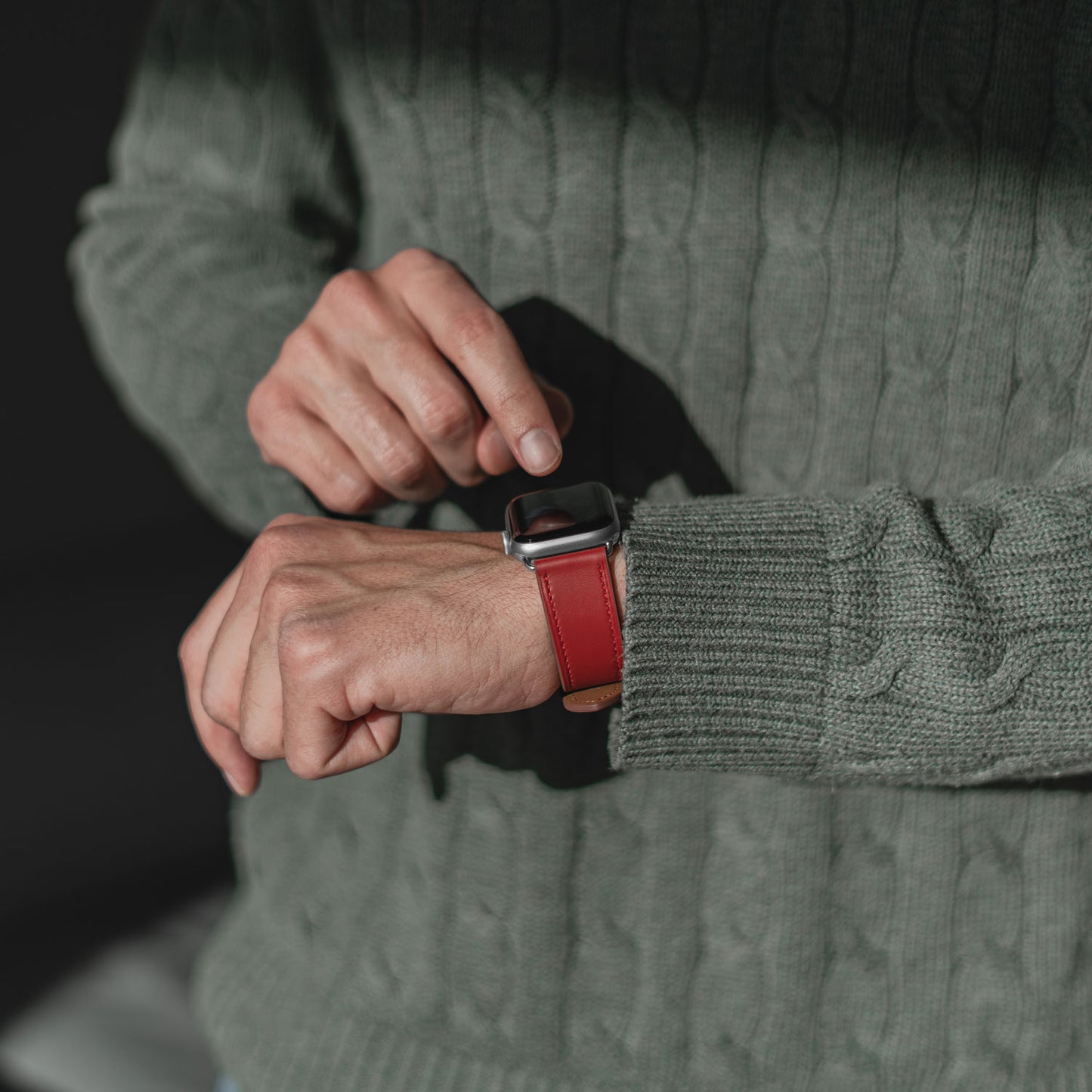Lederarmband „VERONA“ für Apple Watch