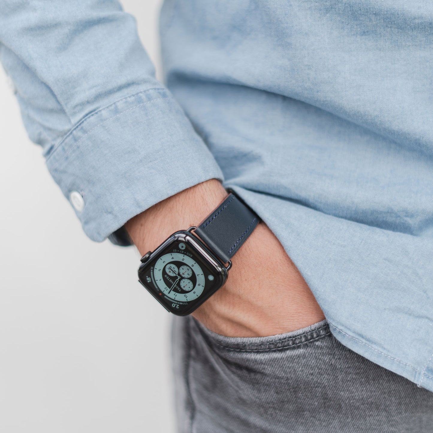 Lederarmband „VERONA“ für Apple Watch