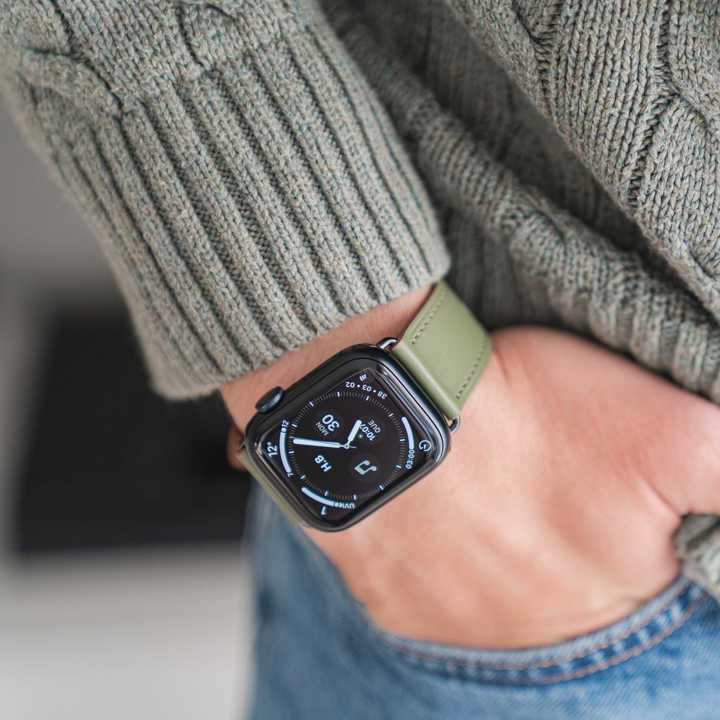 Lederarmband „VERONA“ für Apple Watch