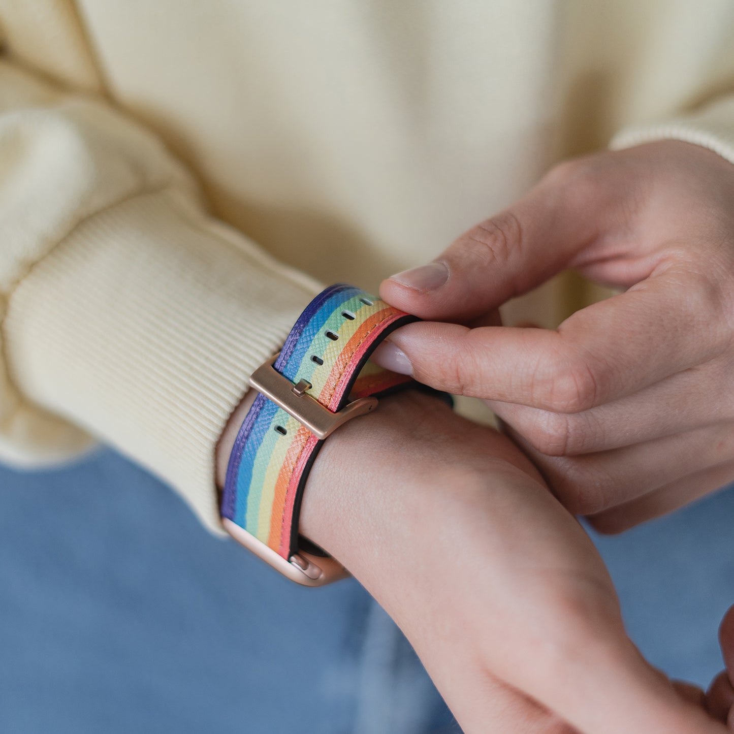 Lederarmband „VERONA“ für Apple Watch
