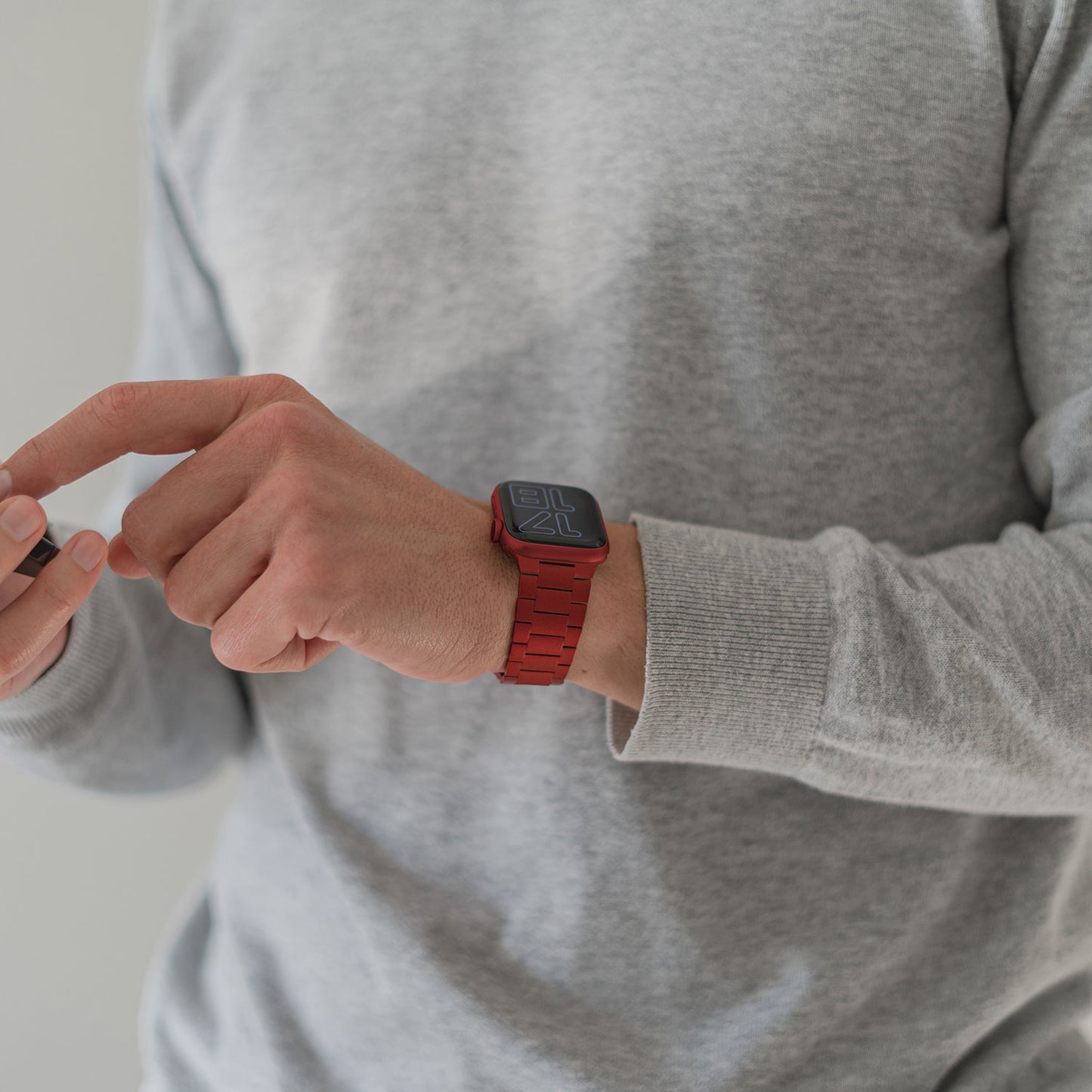 Apple Watch Edelstahl Gliederarmband SLIM EDITION