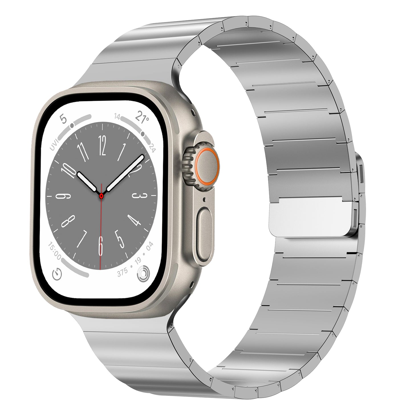 arktisband Apple Watch Ultra magnetisches Edelstahlarmband "Apollo"