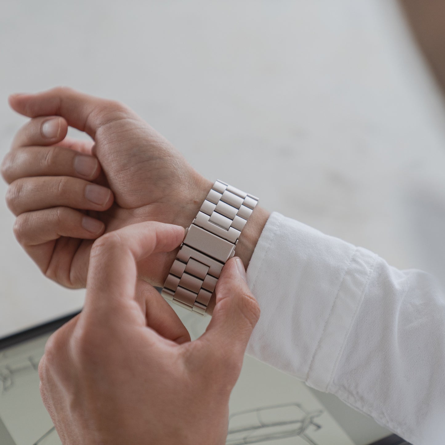 Aviato Apple Watch Ultra Edelstahl Armband