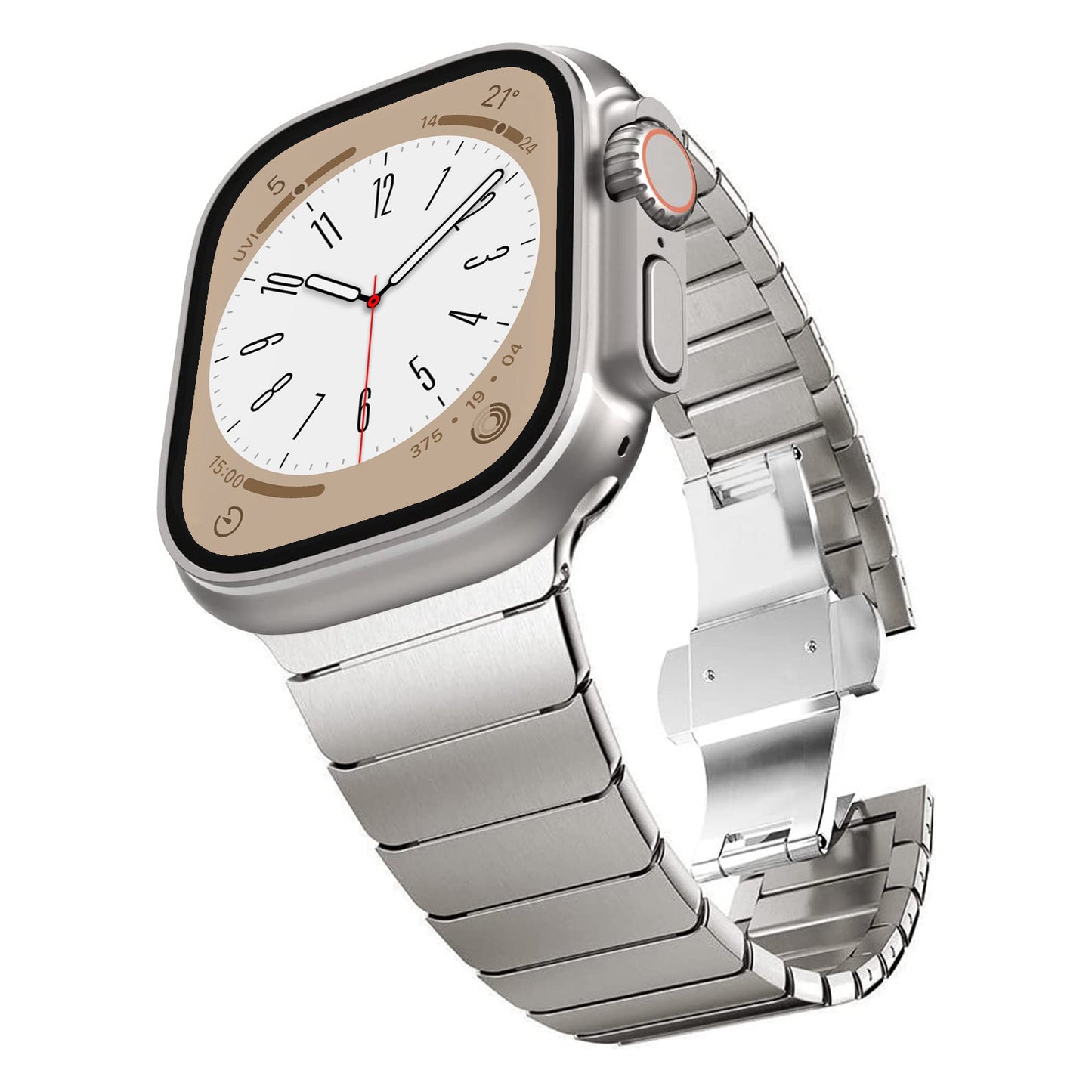 Aviato Apple Watch Ultra Edelstahl Armband NAVIGATOR