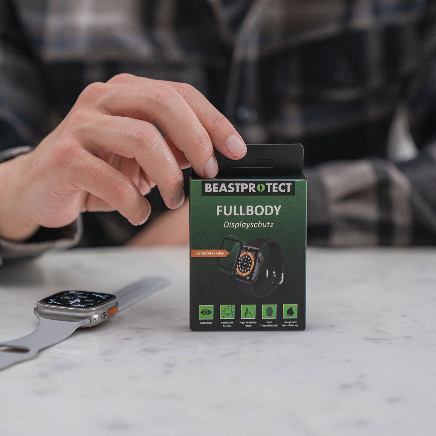 Beastprotect FULLBODY Displayschutz für Apple Watch Ultra 49 mm