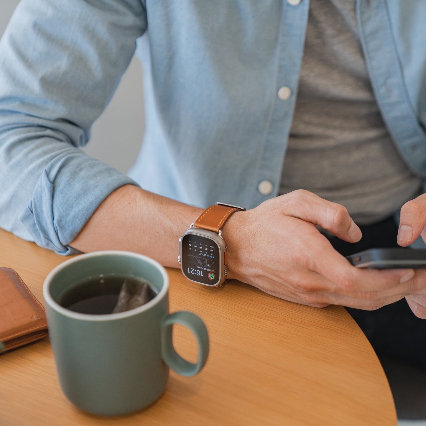 Lederarmband „VERONA“ für Apple Watch