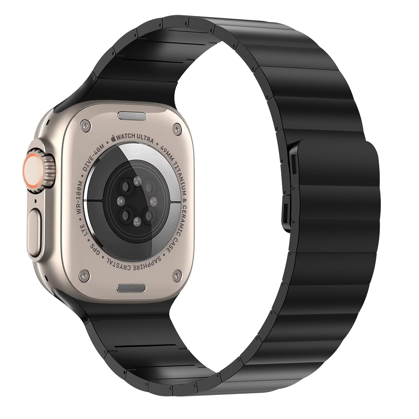 arktisband Apple Watch Ultra magnetisches Edelstahlarmband "Apollo"