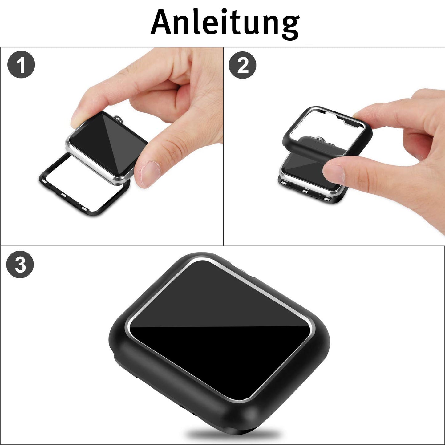 Aviato Magnetic Aluminum Case für Apple Watch Series 9, 8 und 7 - 41 mm