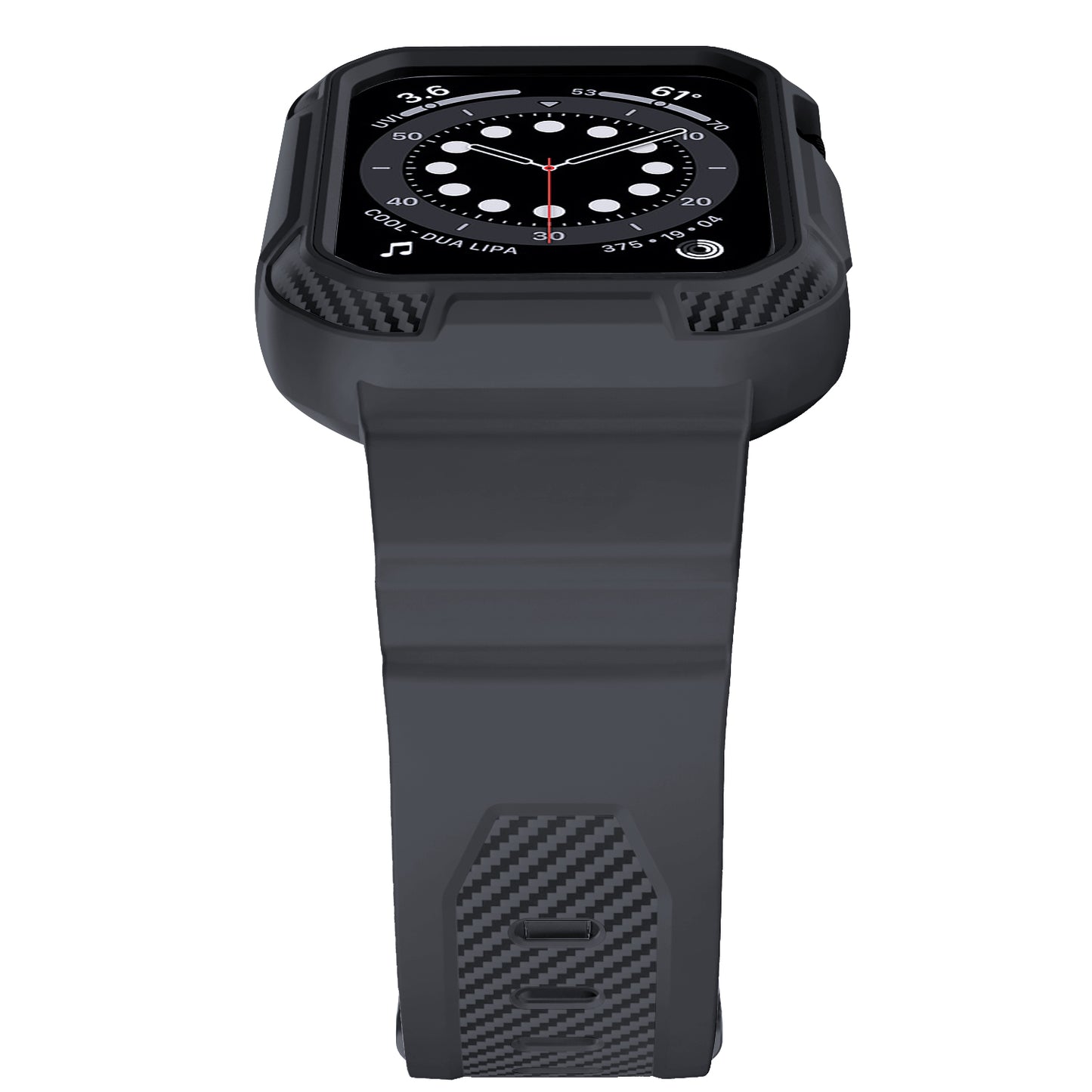 ArktisPRO RUGGED CARBON Apple Watch Silikon Armband