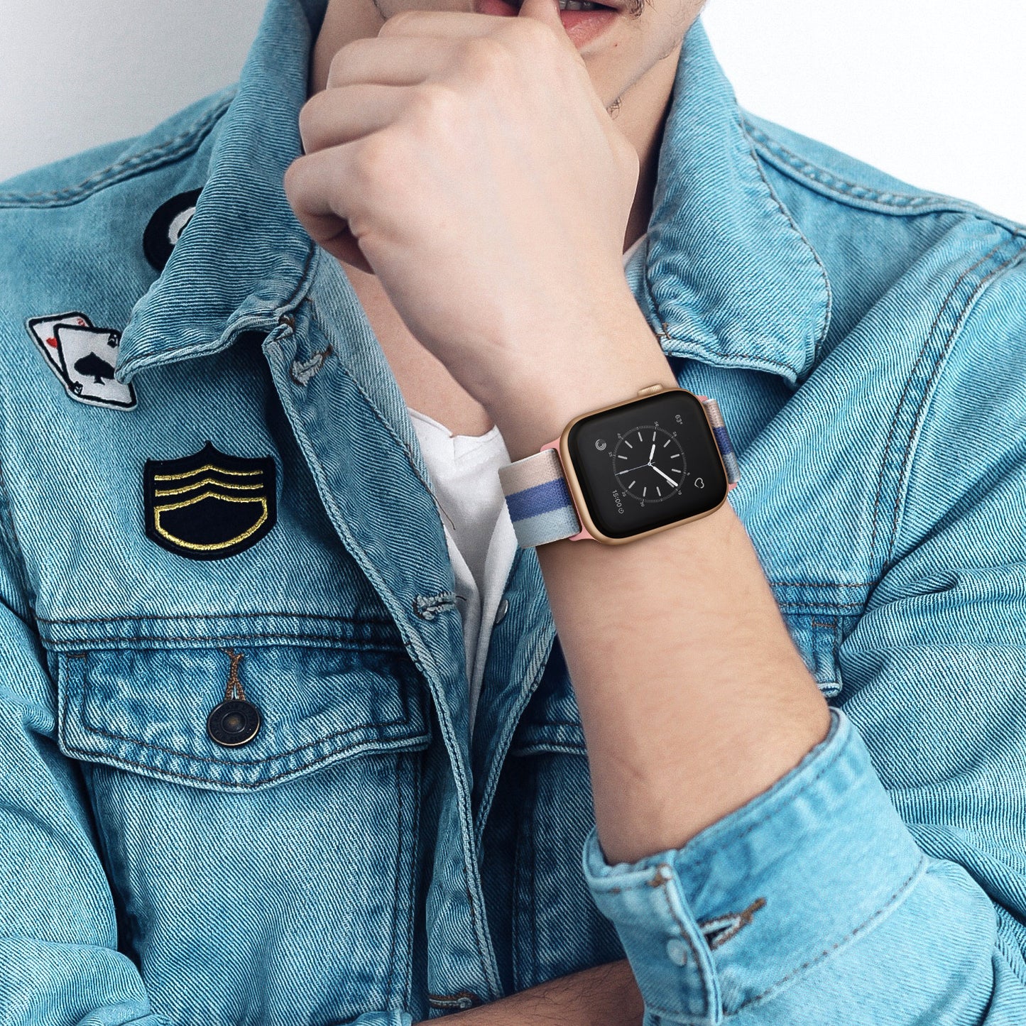 arktisband Apple Watch Nylon Loop Ibiza Collection