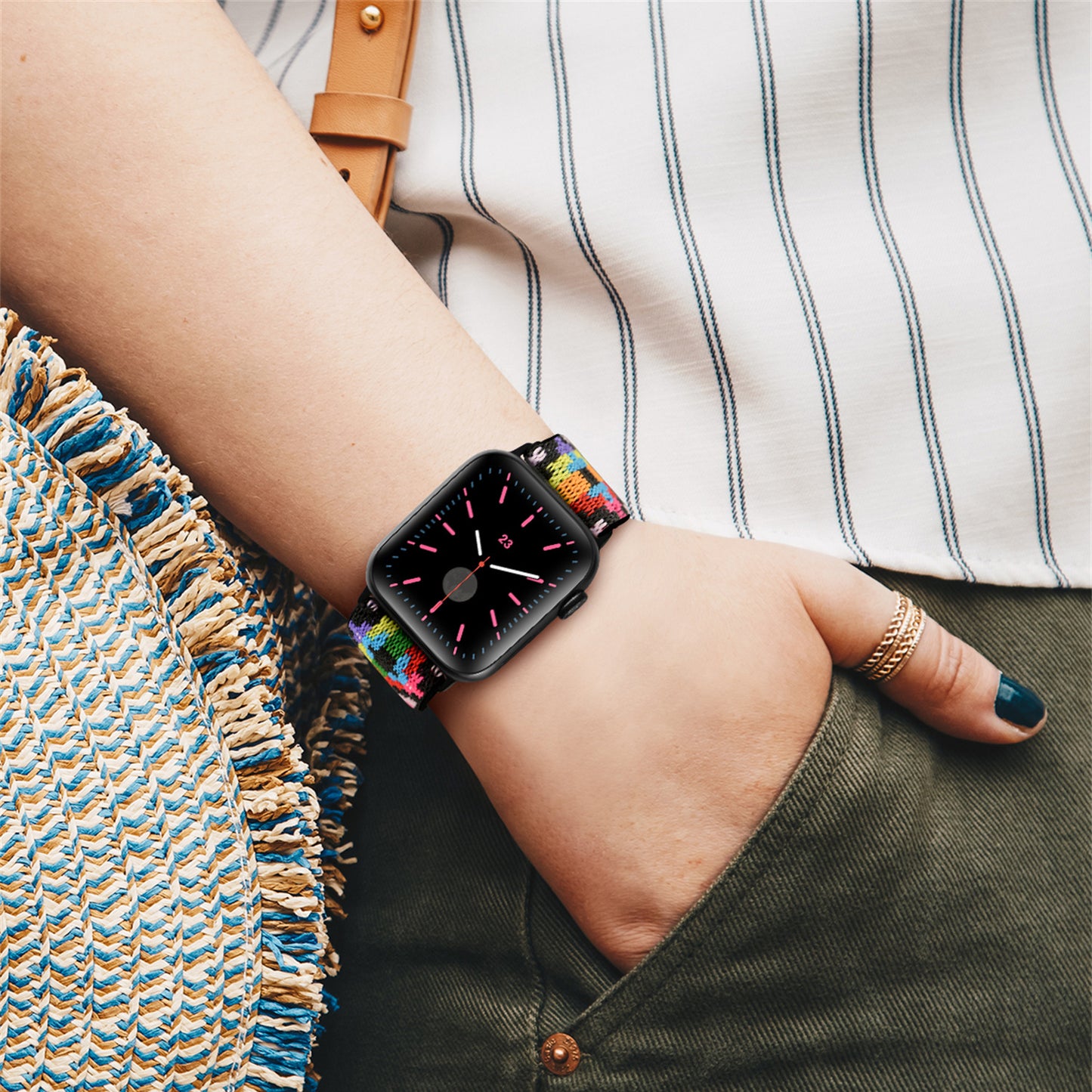 arktisband Apple Watch Nylon Loop Ibiza Collection