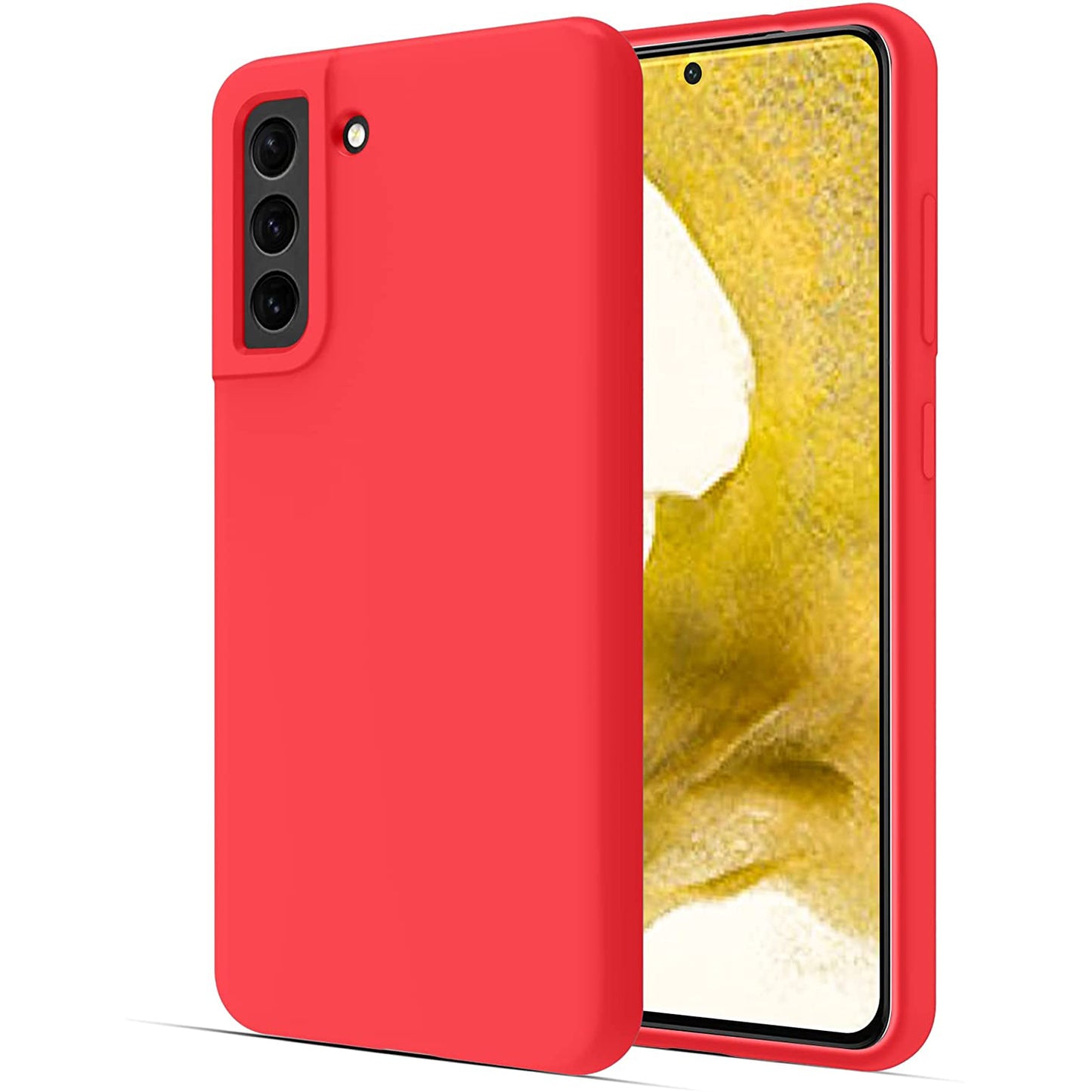 iCEO Samsung Galaxy S22 Silikon Case - Rot