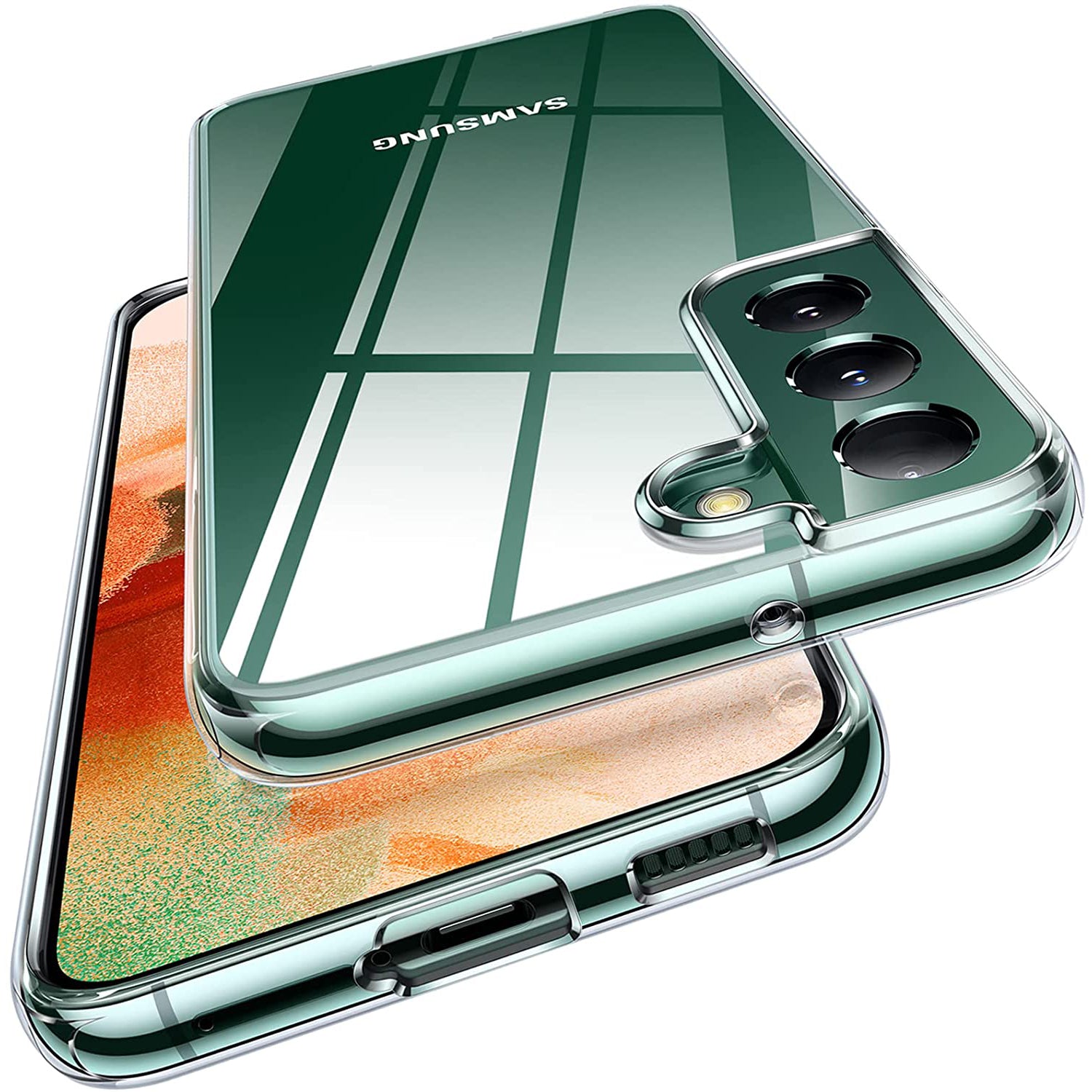Magsafe Hülle für Samsung S23 S22 S21 Ultra Plus S20 FE Handy Schutz Case  Bumper
