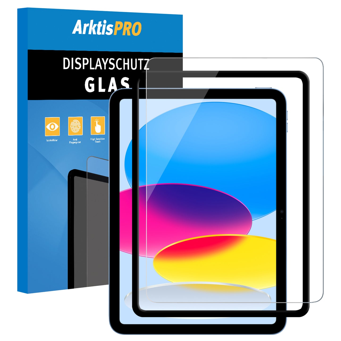 ArktisPRO iPad 11" (2022/2025) Displayschutz GLAS