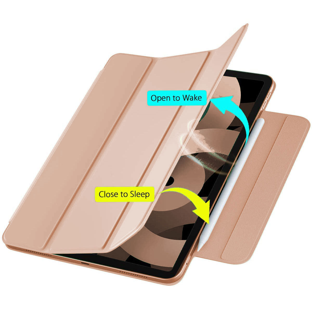 iCEO iPad Air 10,9" (2022/2020) magnetisches Smart Case 2.0