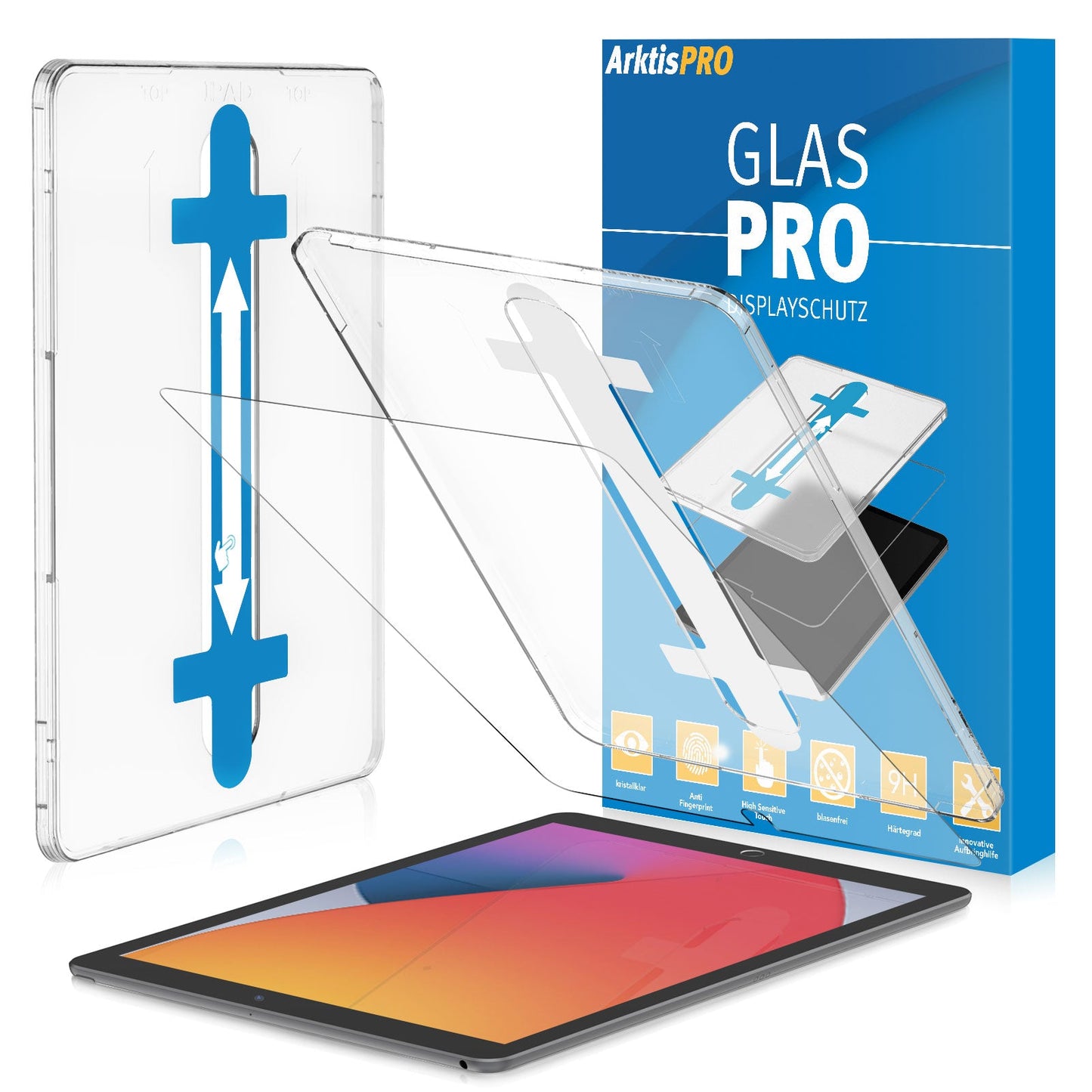 ArktisPRO iPad Air 10,5“ - iPad Pro 10,5" GLAS PRO Displayschutz