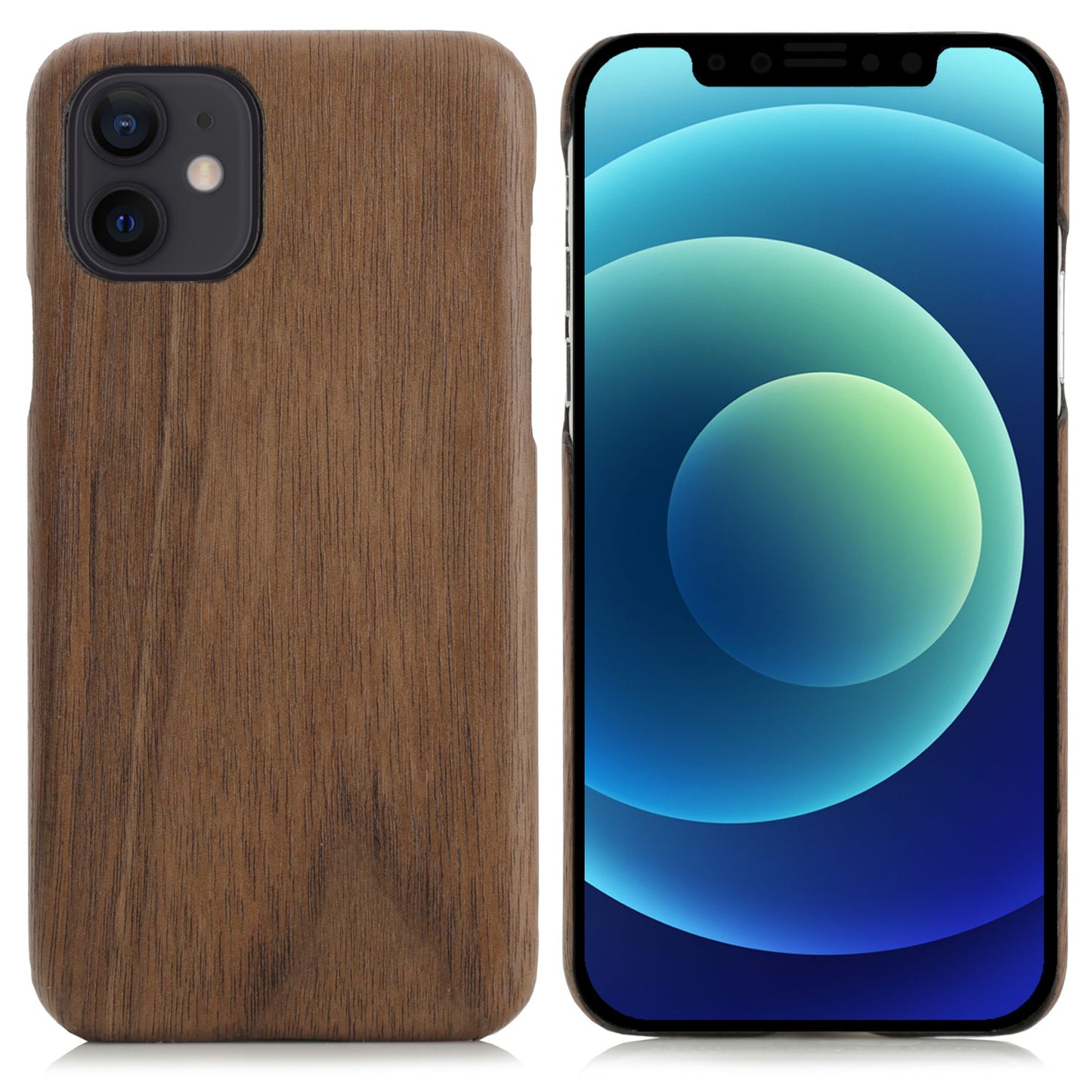 CouldBeWOOD iPhone 12 Aramid-Holzhülle - Walnuss