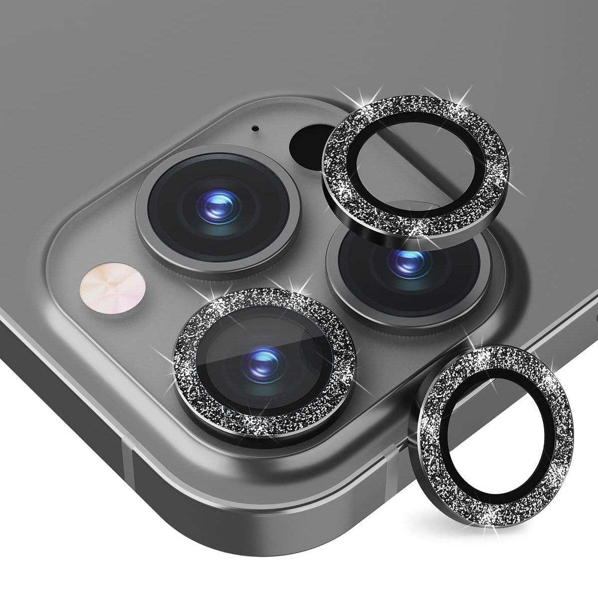 ArktisPRO iPhone 13 Pro SPARKLING Lens Protector