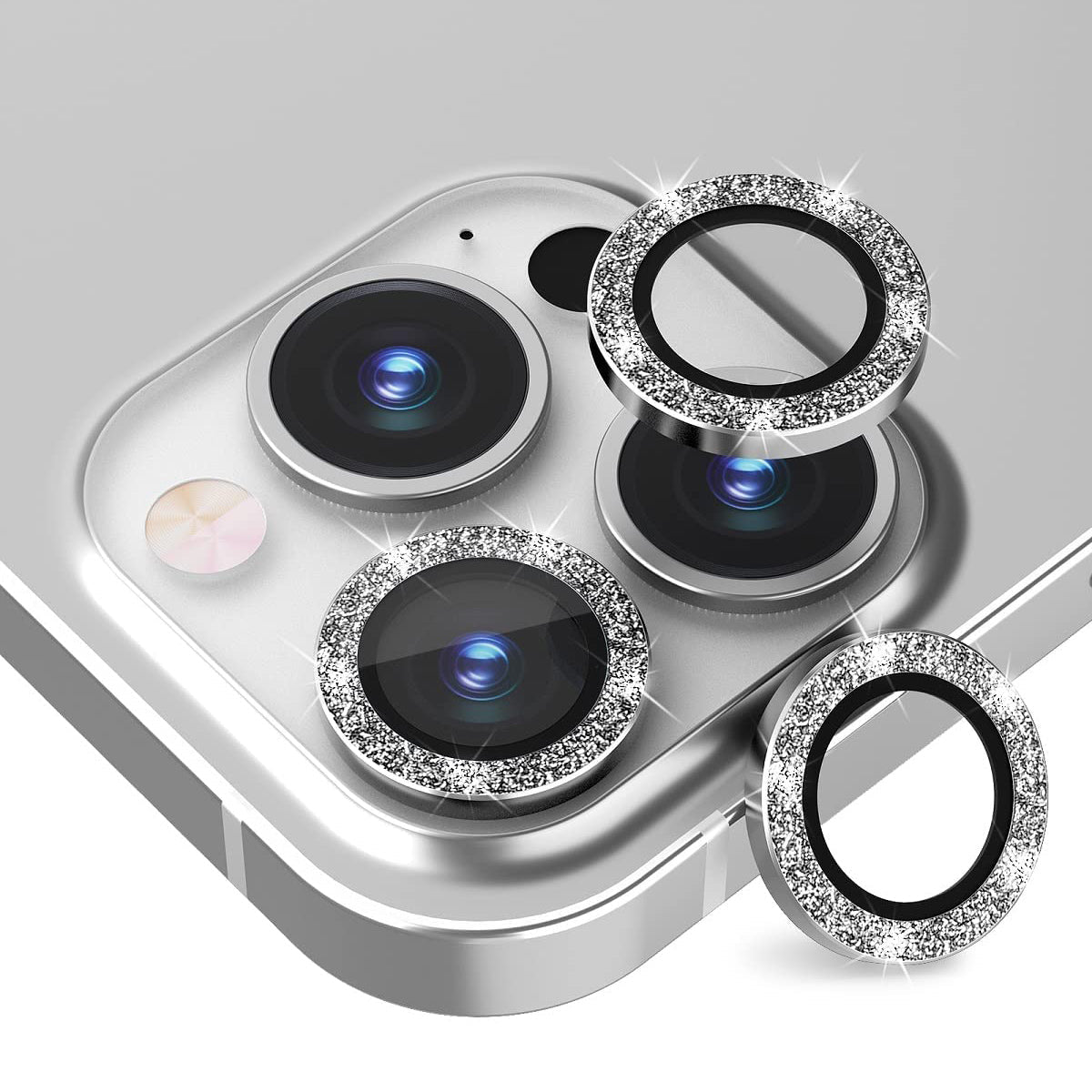 ArktisPRO iPhone 14 Pro Max SPARKLING Lens Protector