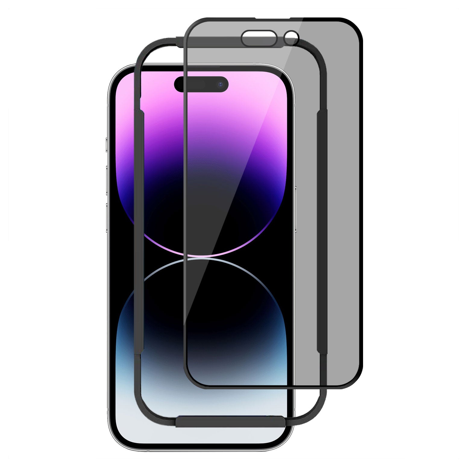 2er Pack Kameralinsenschutz Für IPhone 14 Pro / Pro Max – Titanlegierung, 9H Gehärtetes Glas, Blasenfrei