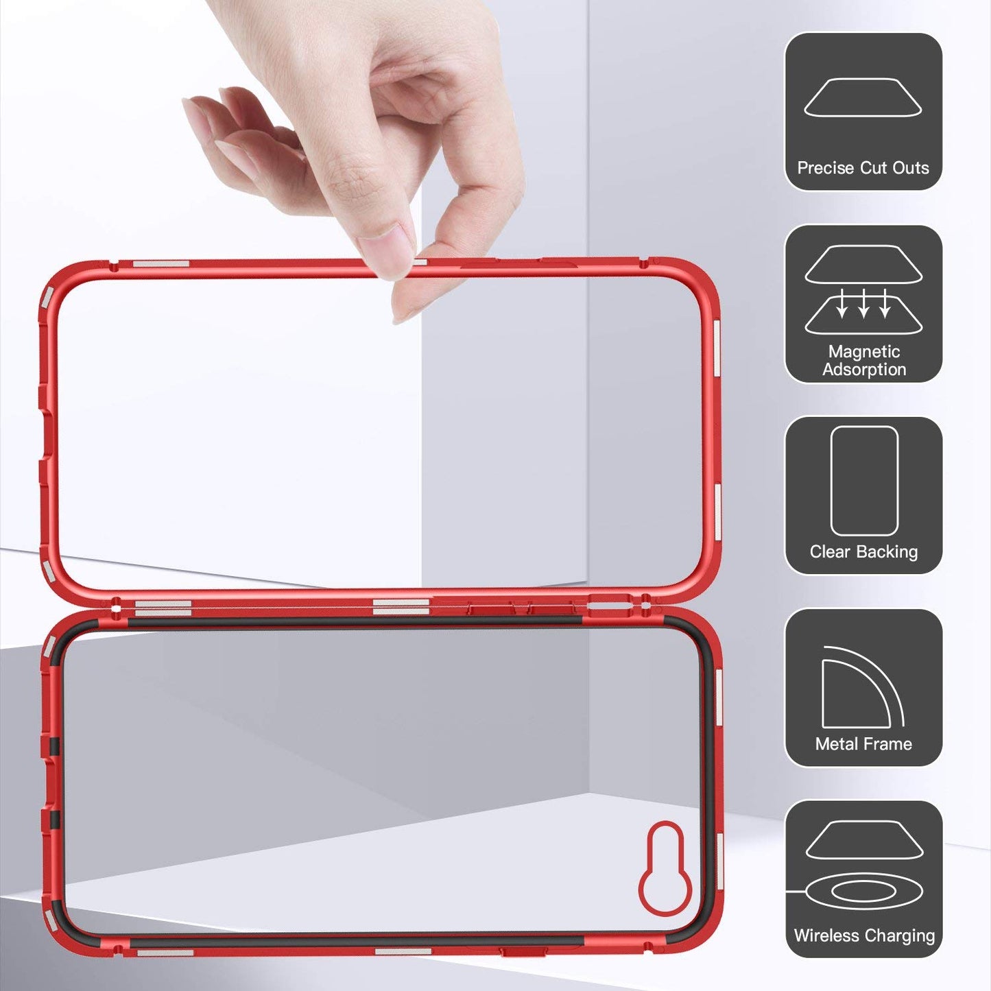 Aviato Magnetic Aluminum Case für iPhone 8 - 7