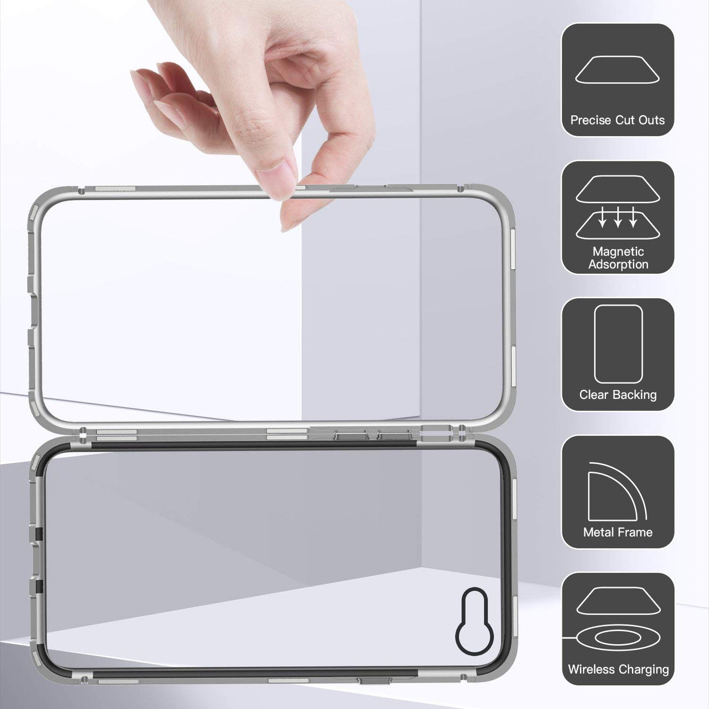 Aviato Magnetic Aluminum Case für iPhone 8 - 7