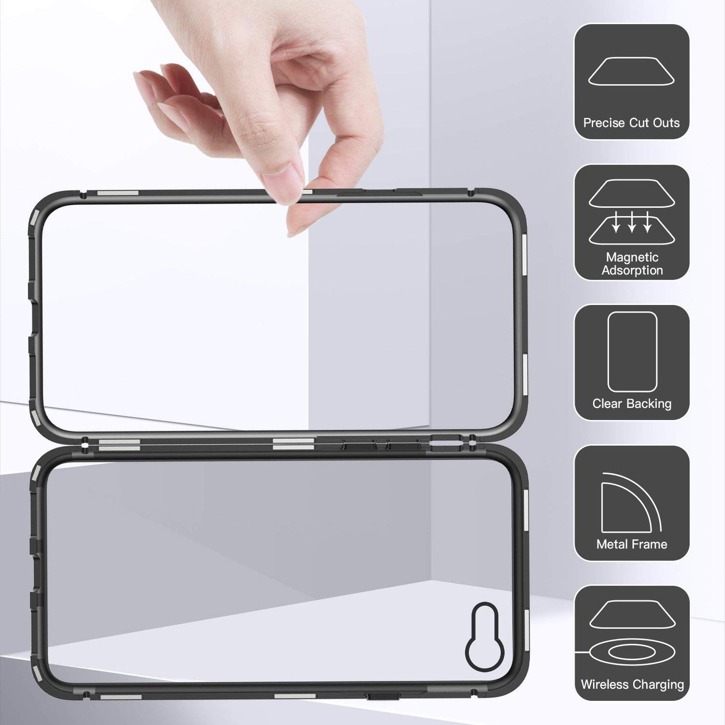 Aviato Magnetic Aluminum Case für iPhone SE (2022/2020)