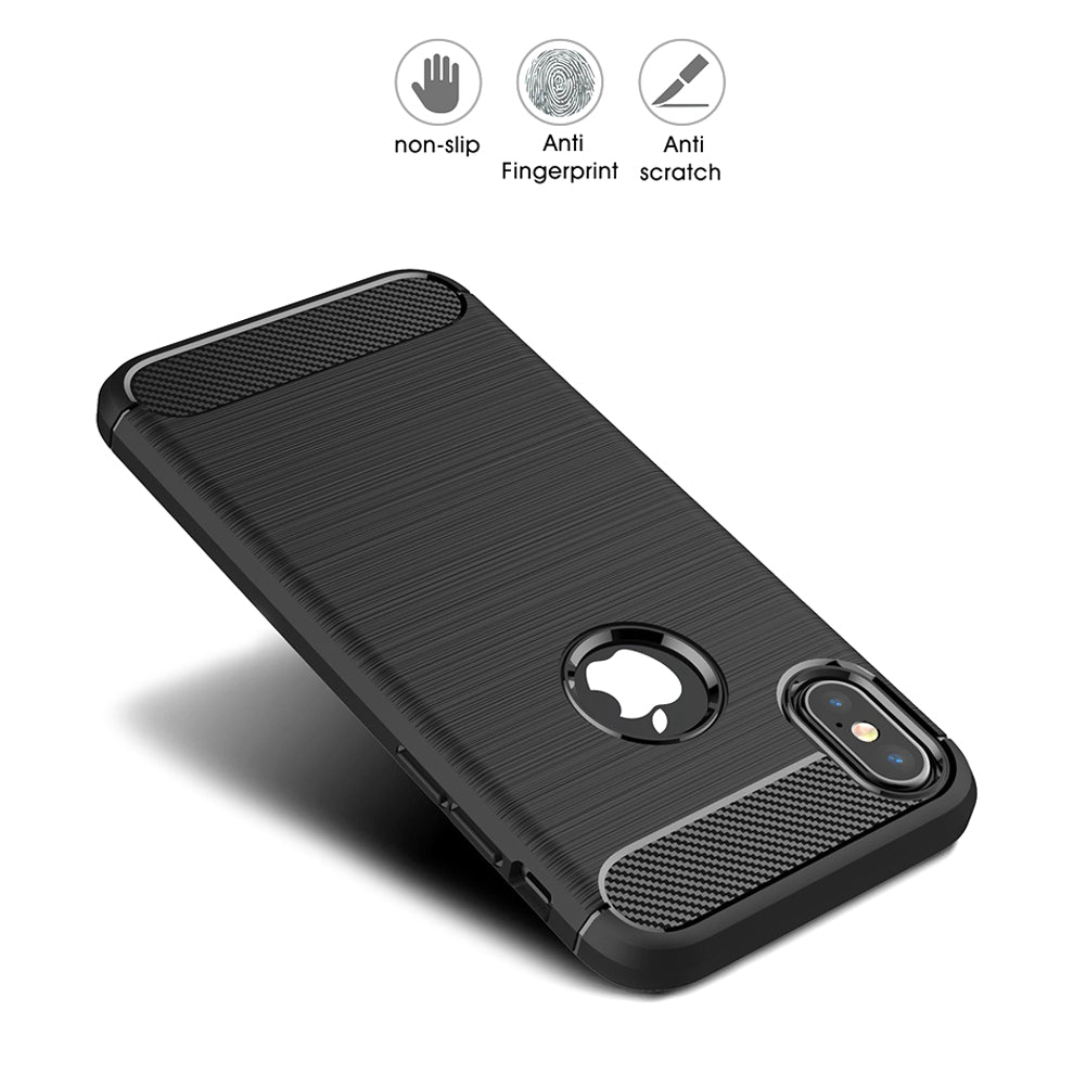 ArktisPRO iPhone X XS CarbonFiber TPU Case