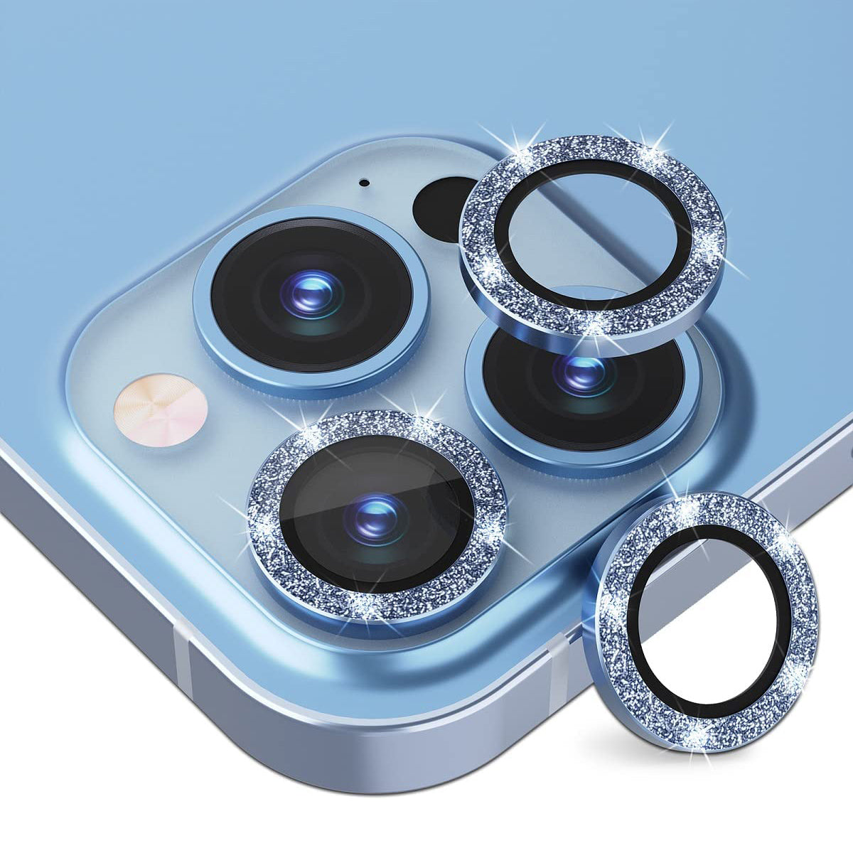 ArktisPRO iPhone 13 Pro SPARKLING Lens Protector