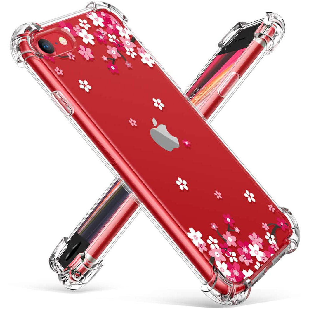 YW&F iPhone SE (2022/2020) FlowerCase